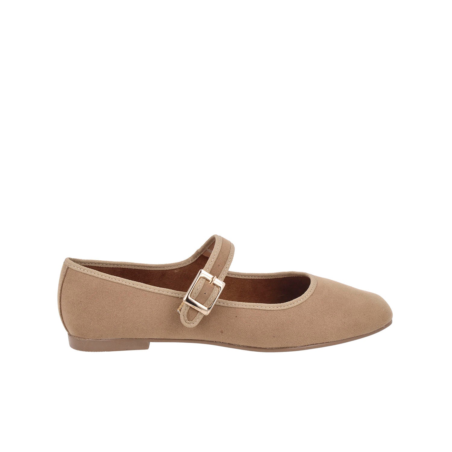 Ballerina Casual Lady Paulina color Arena para Mujer