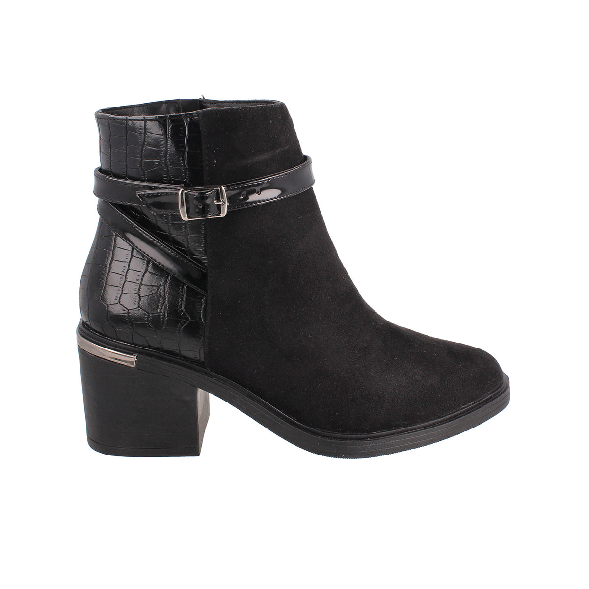 Botin Casual Lady Paulina color Negro para Mujer