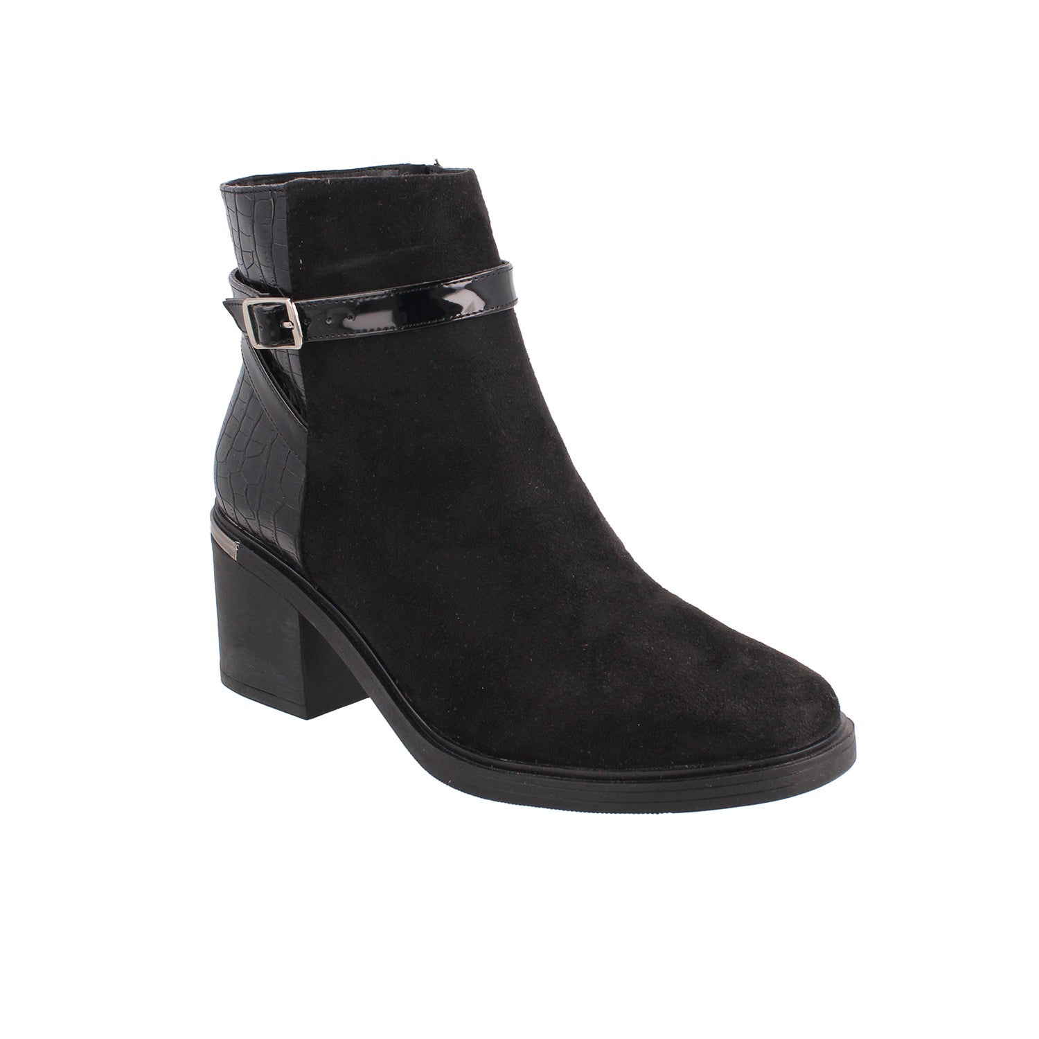 Botin Casual Lady Paulina color Negro para Mujer