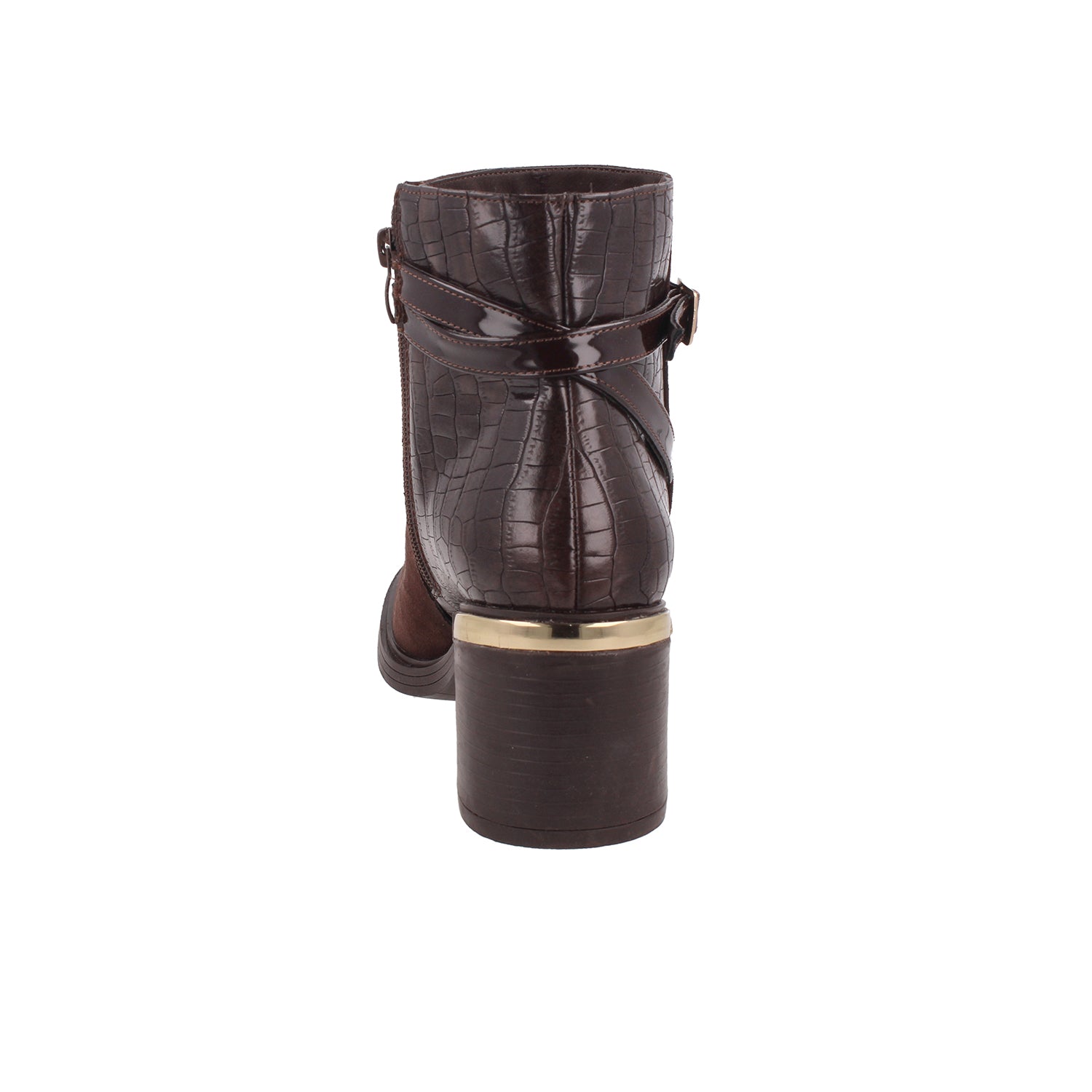 Botin Casual Lady Paulina color Cafe para Mujer