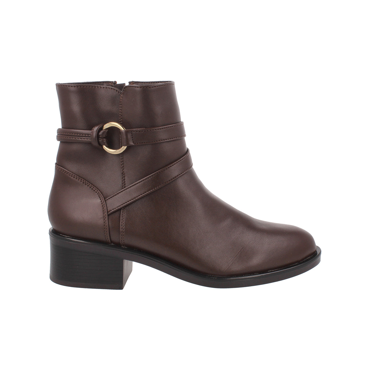 Botin Casual Lady Paulina color Moka para Mujer