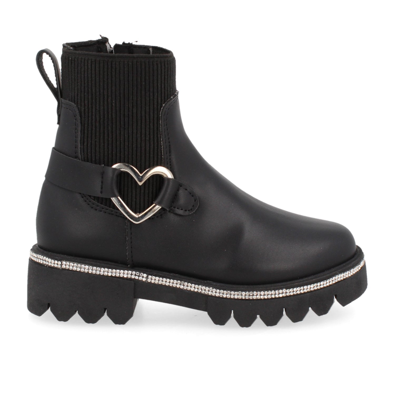 Botin Casual Vazza color Negro para Niña