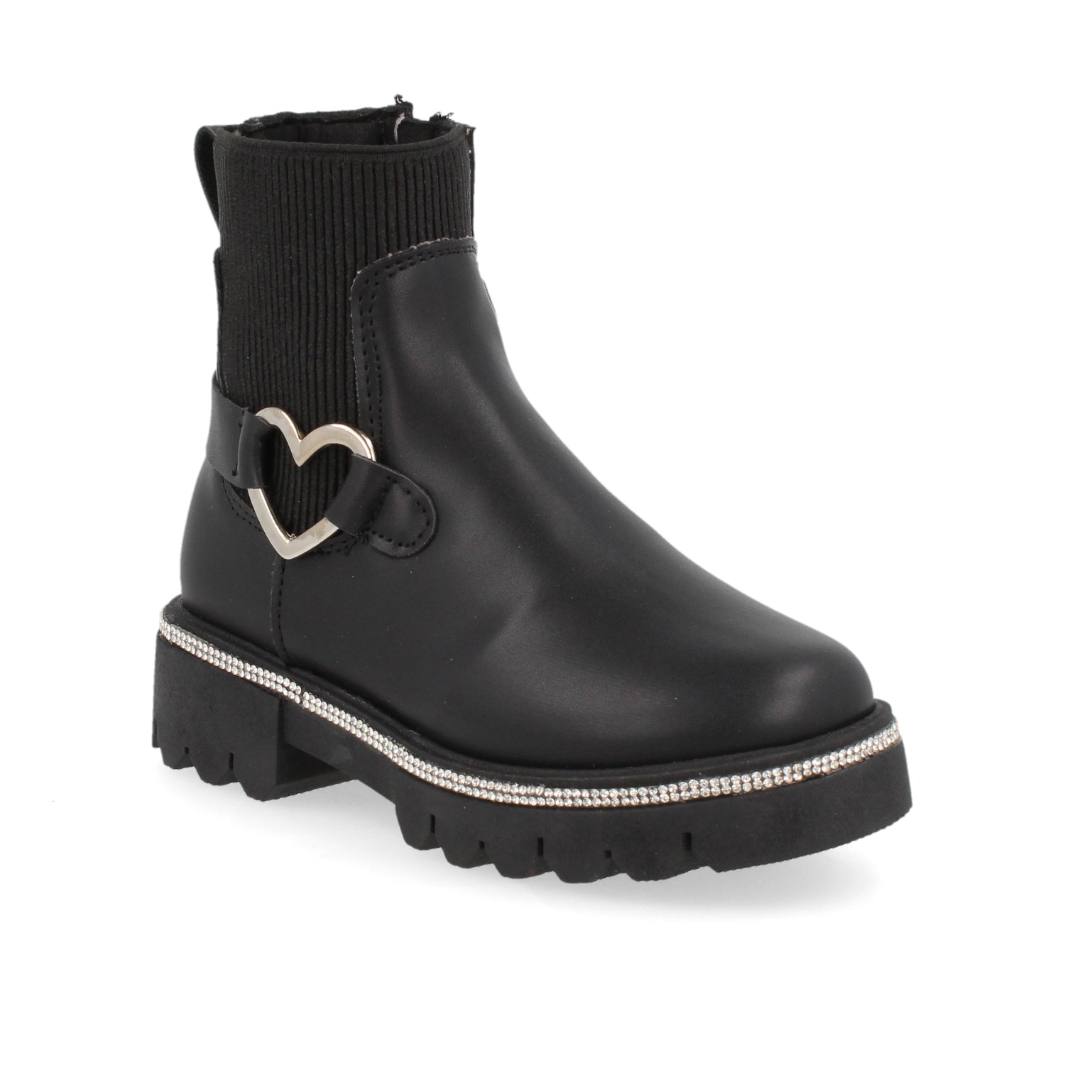Botin Casual Vazza color Negro para Niña