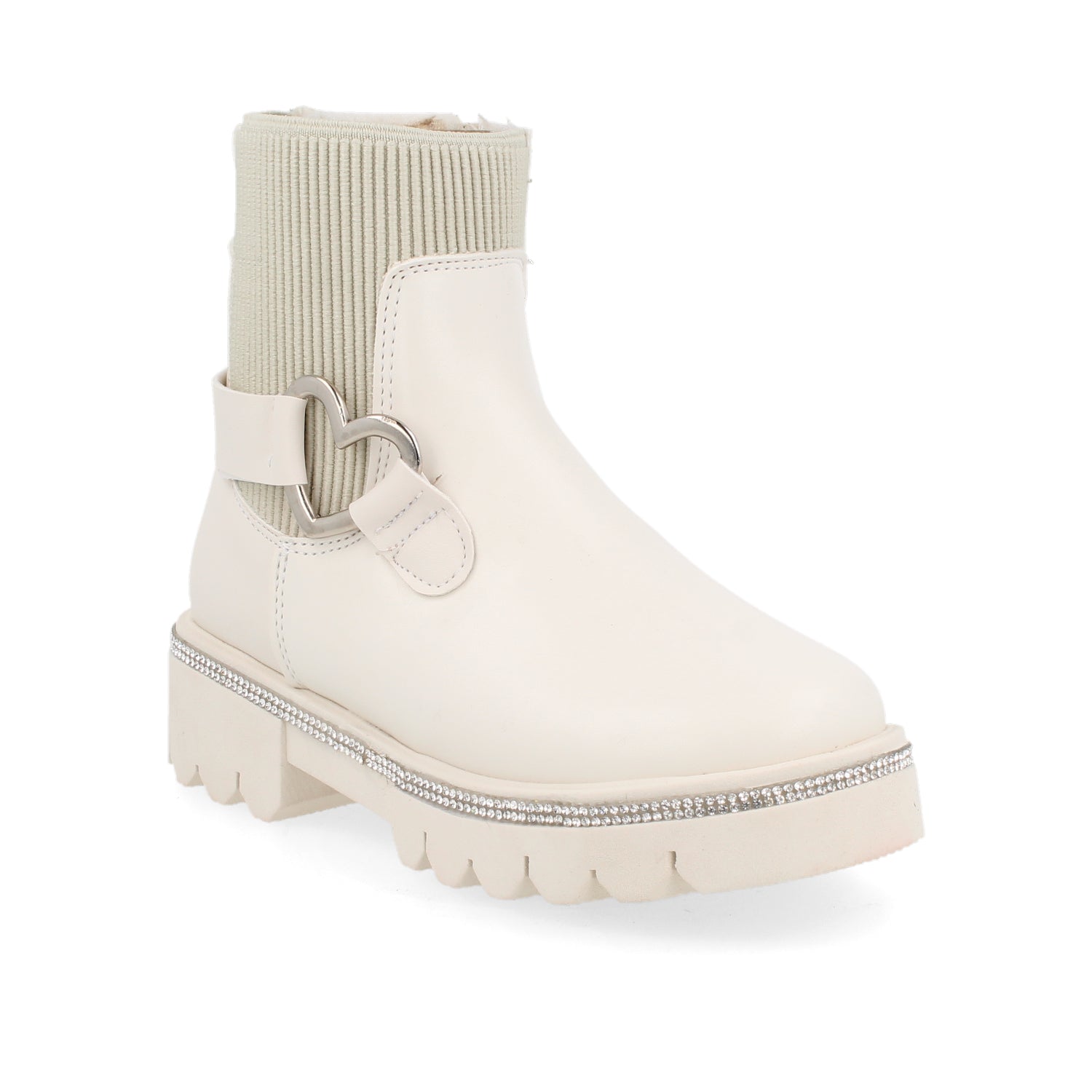 Botin Casual Vazza color Latte para Niña