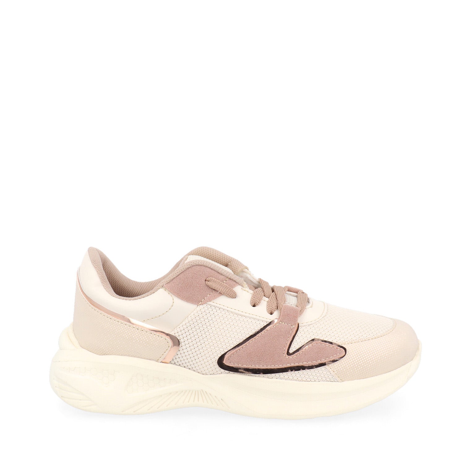 Tenis Urbano Vazza color Beige para Mujer