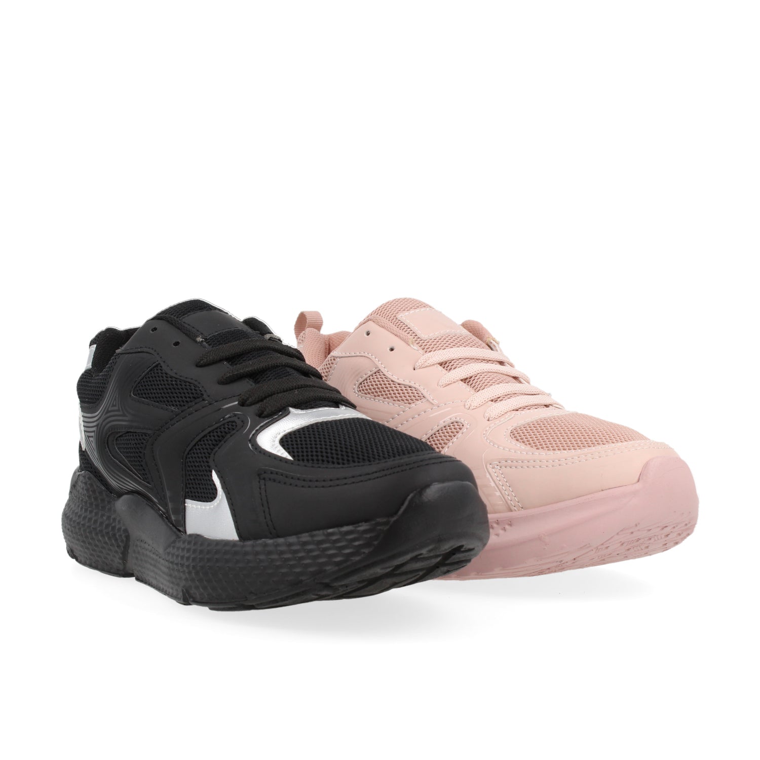 Duo Tenis Atletico Vazza color Negro/Rosa para Mujer
