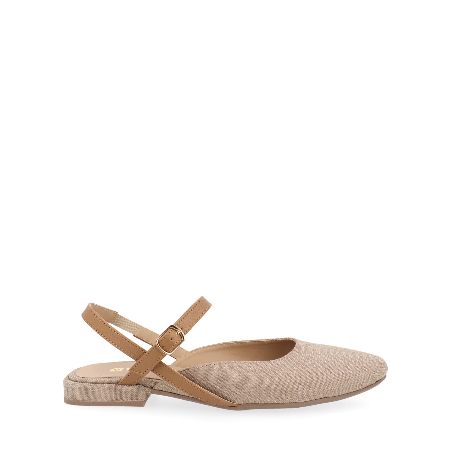 Ballerina Casual Vazza color Beige para Mujer