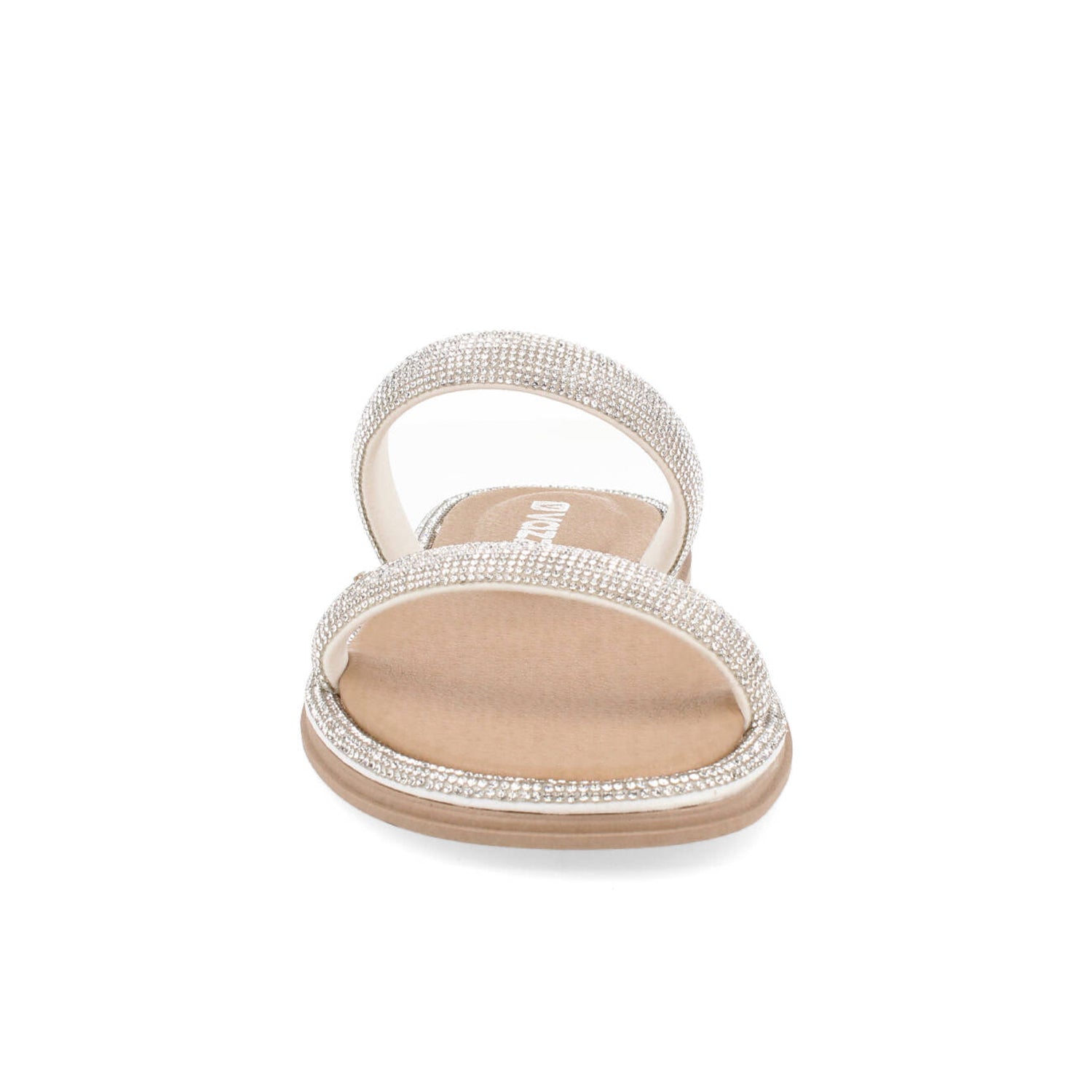 Sandalia Casual Vazza color Plata para Mujer