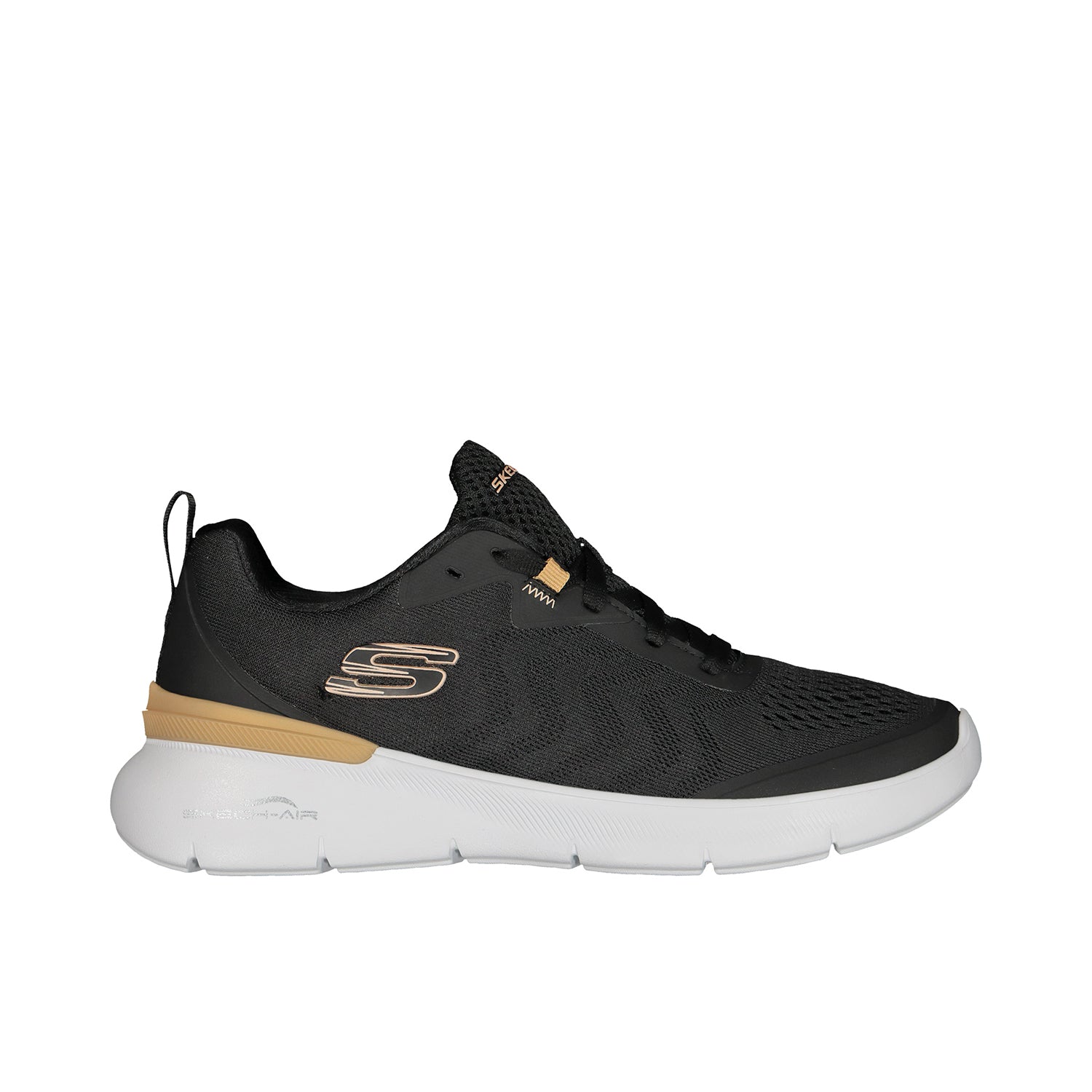 Tenis Atletico Skechers color Negro para Mujer