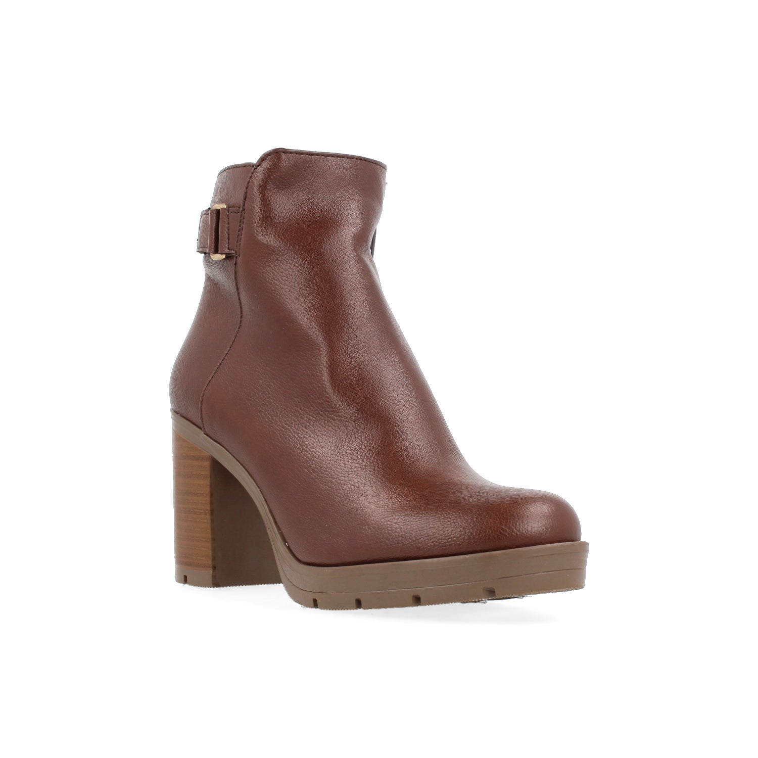 Botin Casual Vazza color Cognac para Mujer