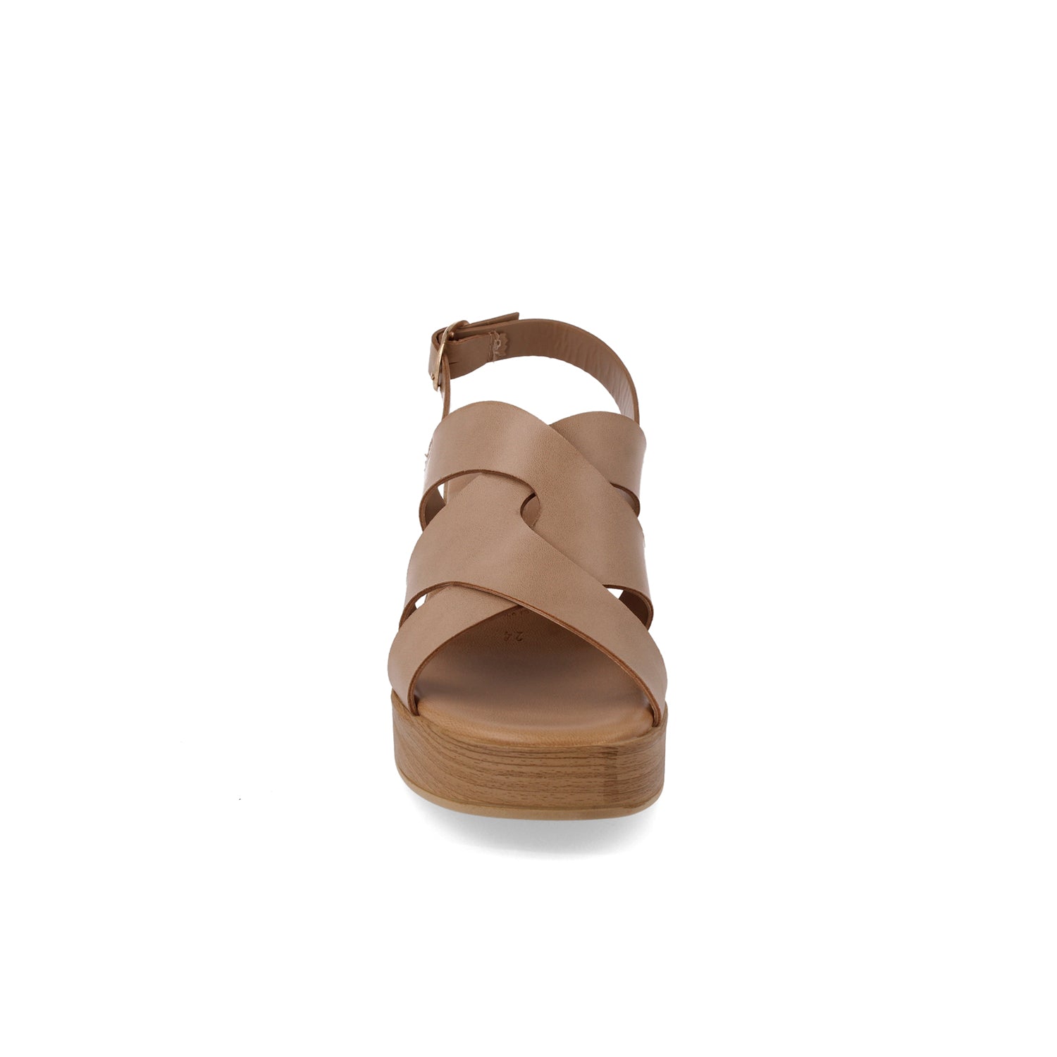 Sandalia Casual Vazza color Maquillaje para Mujer