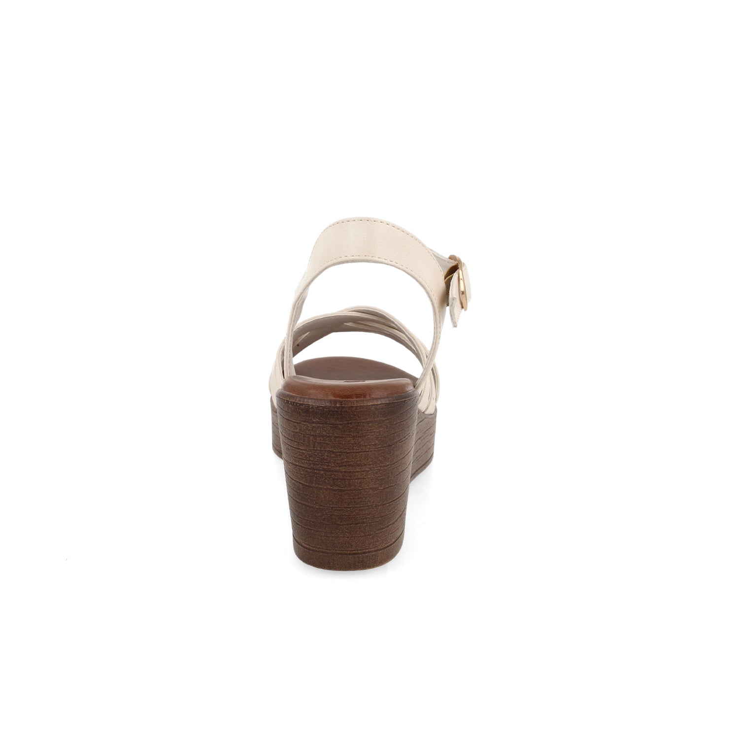 Sandalia Casual Vazza color Arenilla para Mujer