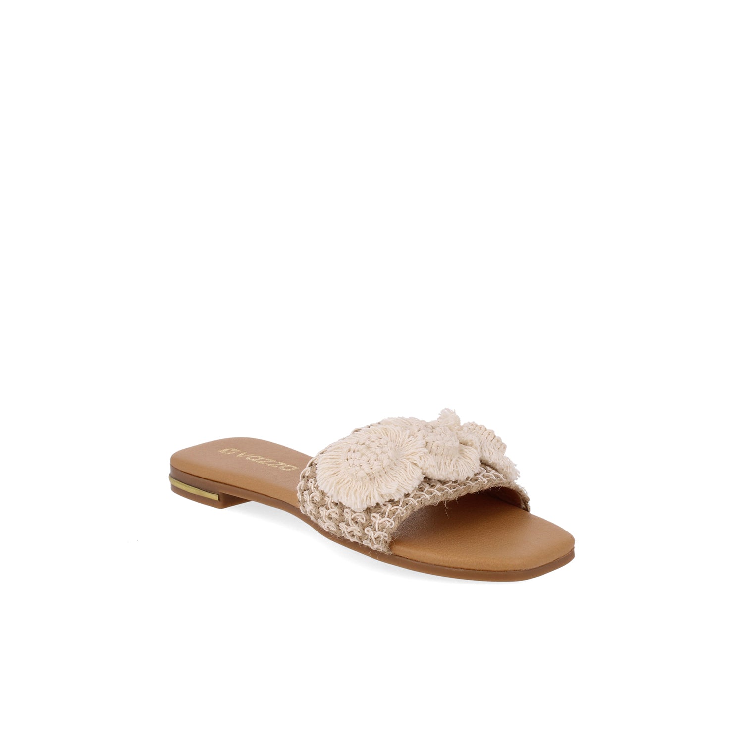 Sandalia Casual Vazza color Cafe para Mujer