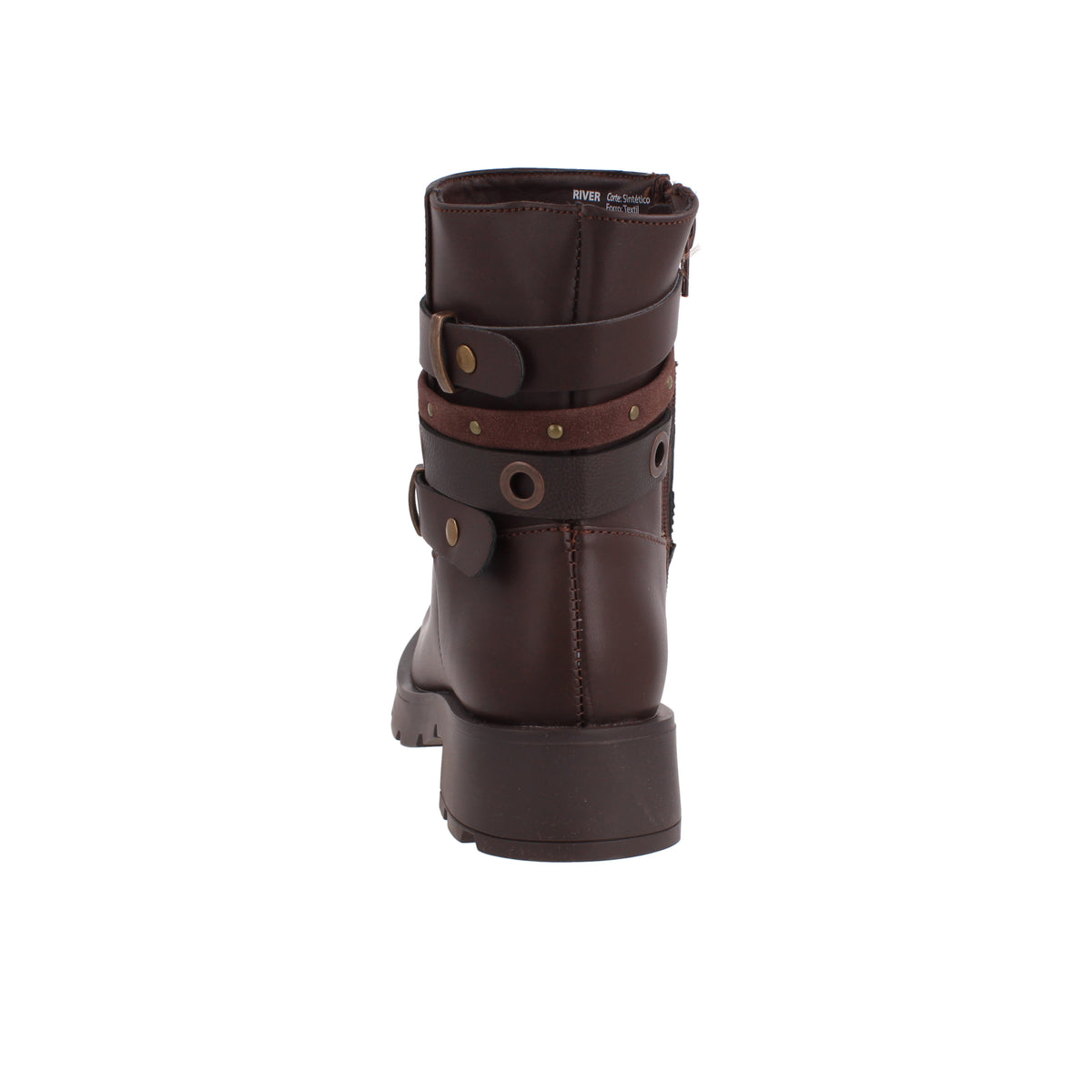 Botin Casual Mosca color Cafe para Mujer