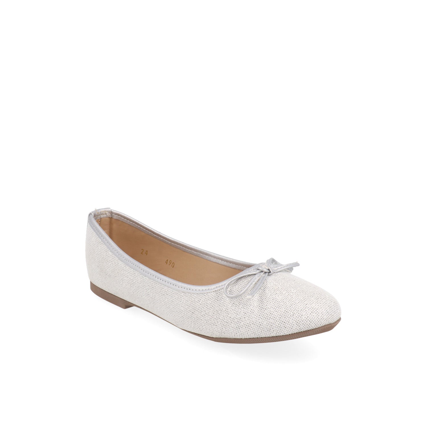 Ballerina Casual Vazza color Plata para Mujer