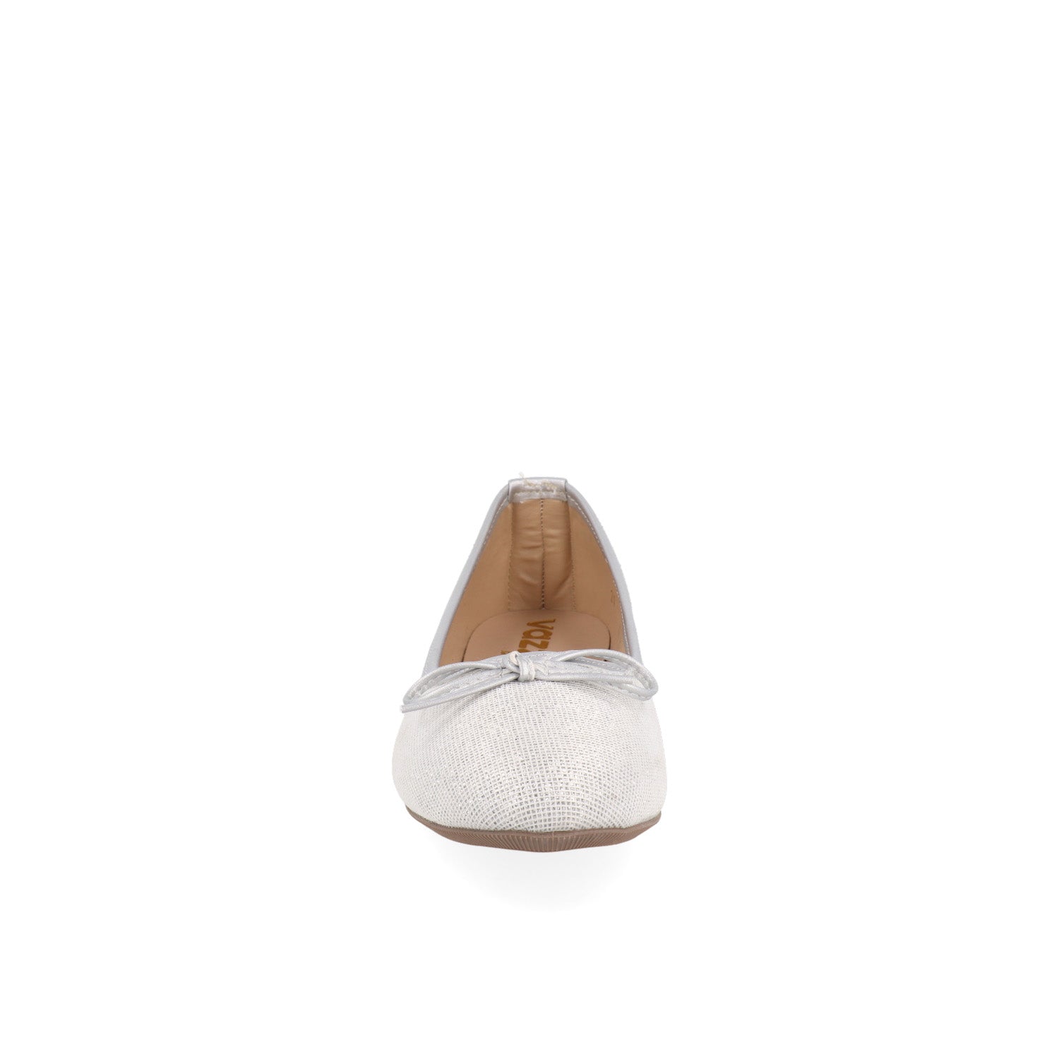 Ballerina Casual Vazza color Plata para Mujer