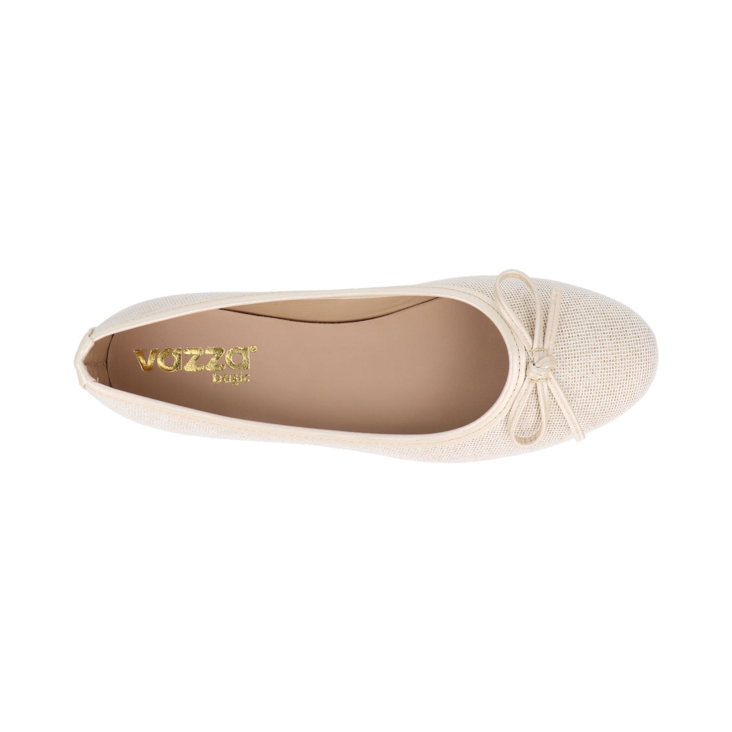 Ballerina Casual Vazza color Oro para Mujer