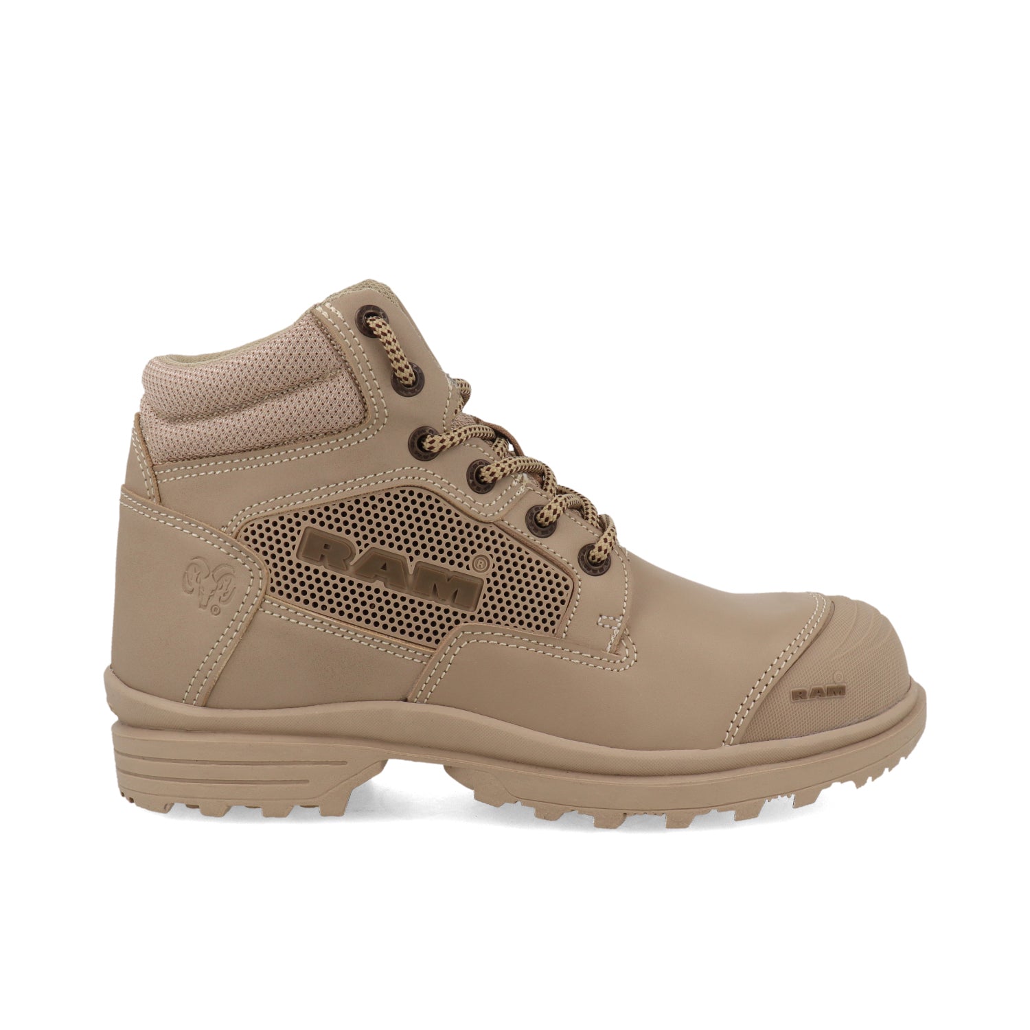 Botin Industrial Ram color Beige para Hombre