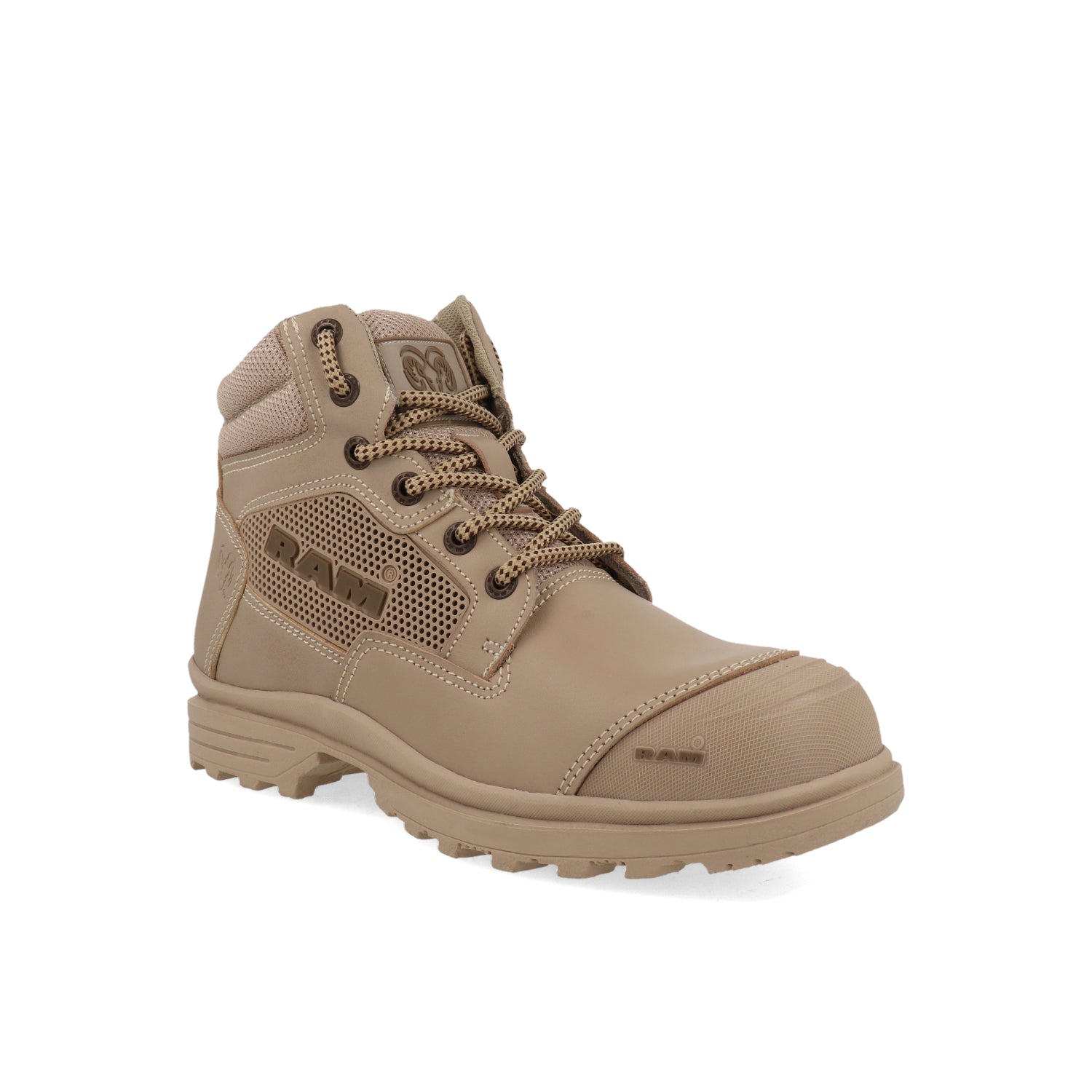 Botin Industrial Ram color Beige para Hombre