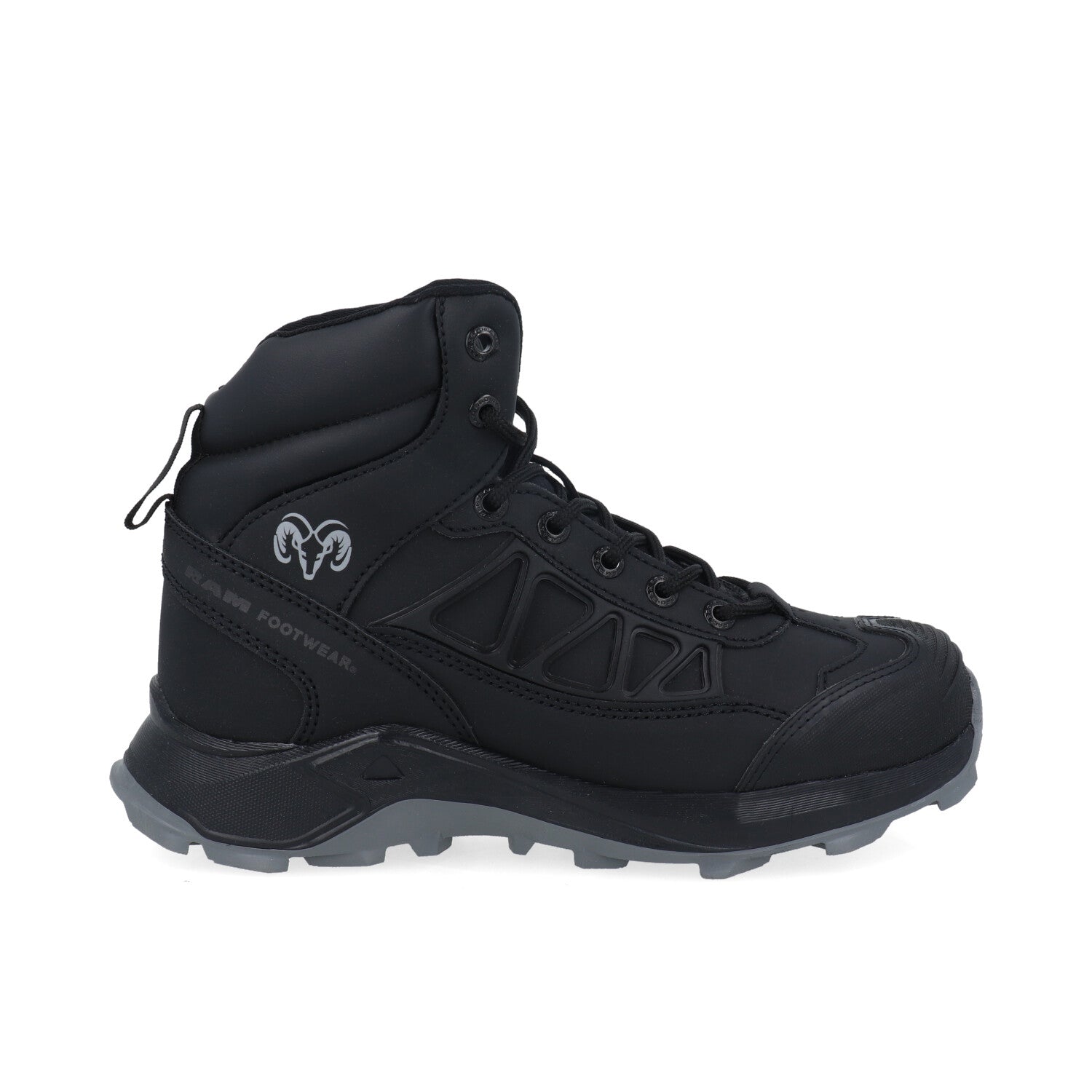 Botin Tipo Industrial Ram color Negro para Hombre
