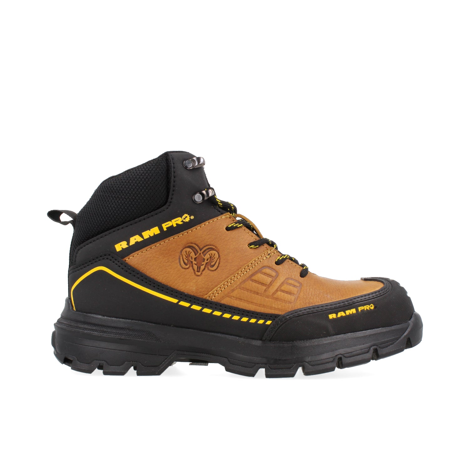 Botin Tipo Industrial Ram color Miel para Hombre
