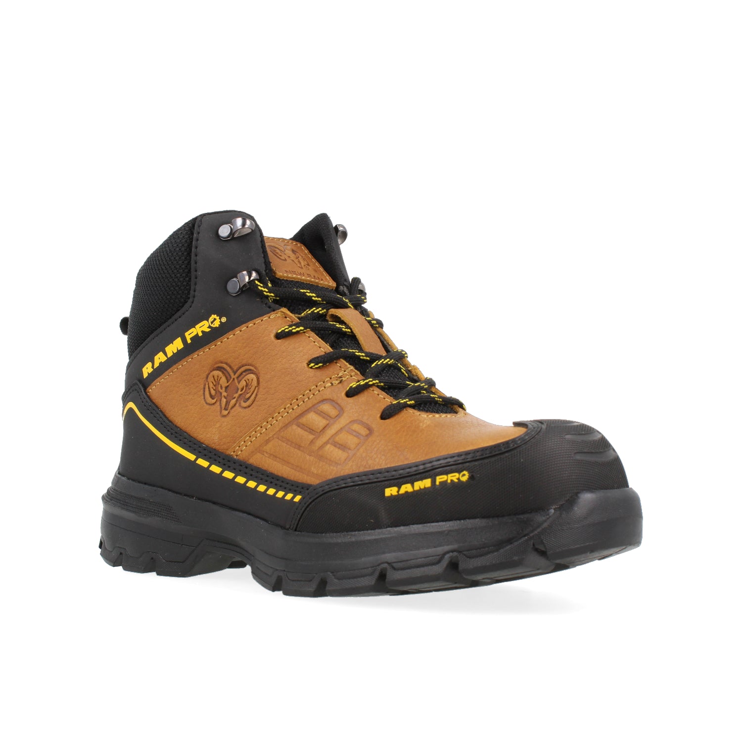 Botin Tipo Industrial Ram color Miel para Hombre