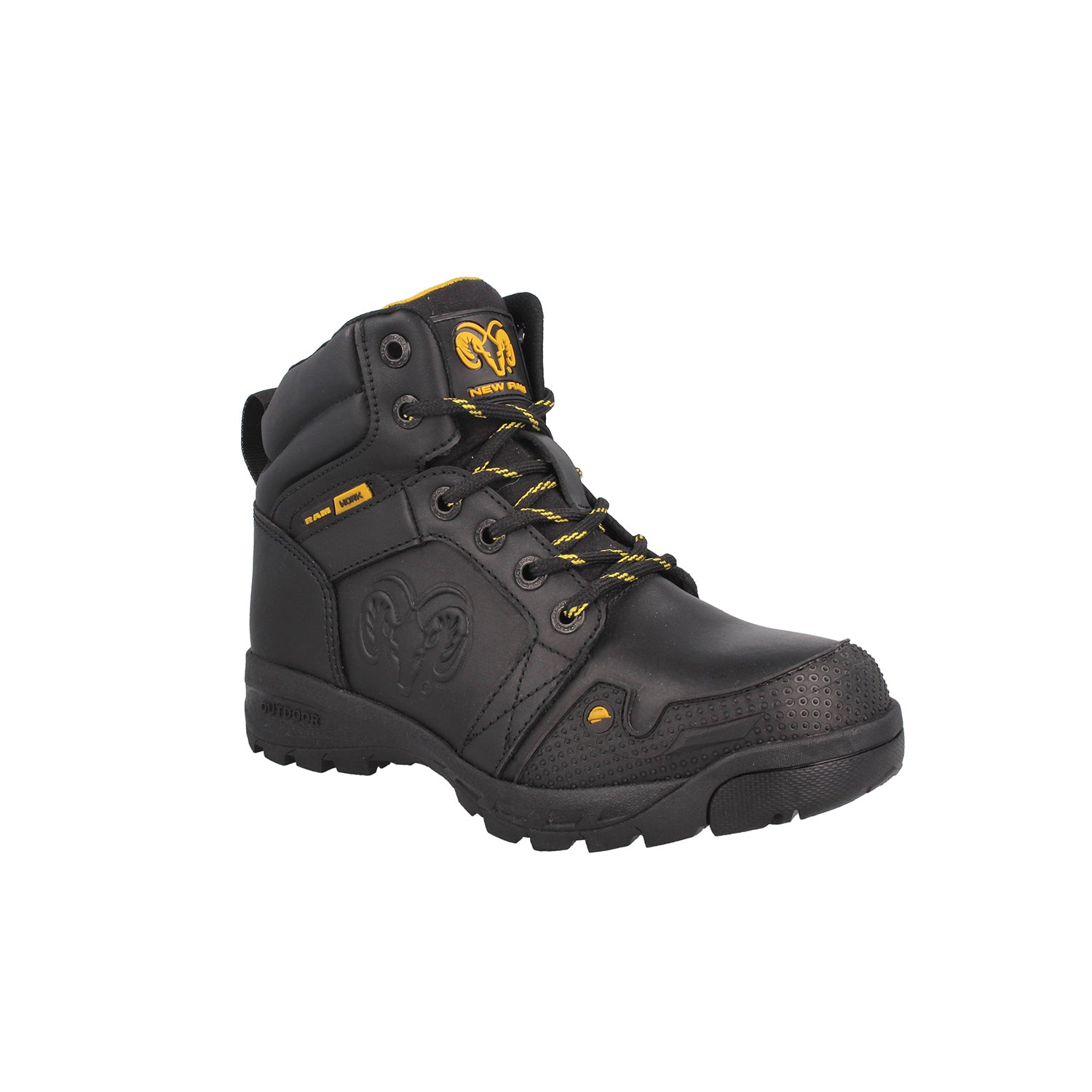 Botin Casual Ram color Negro para Hombre