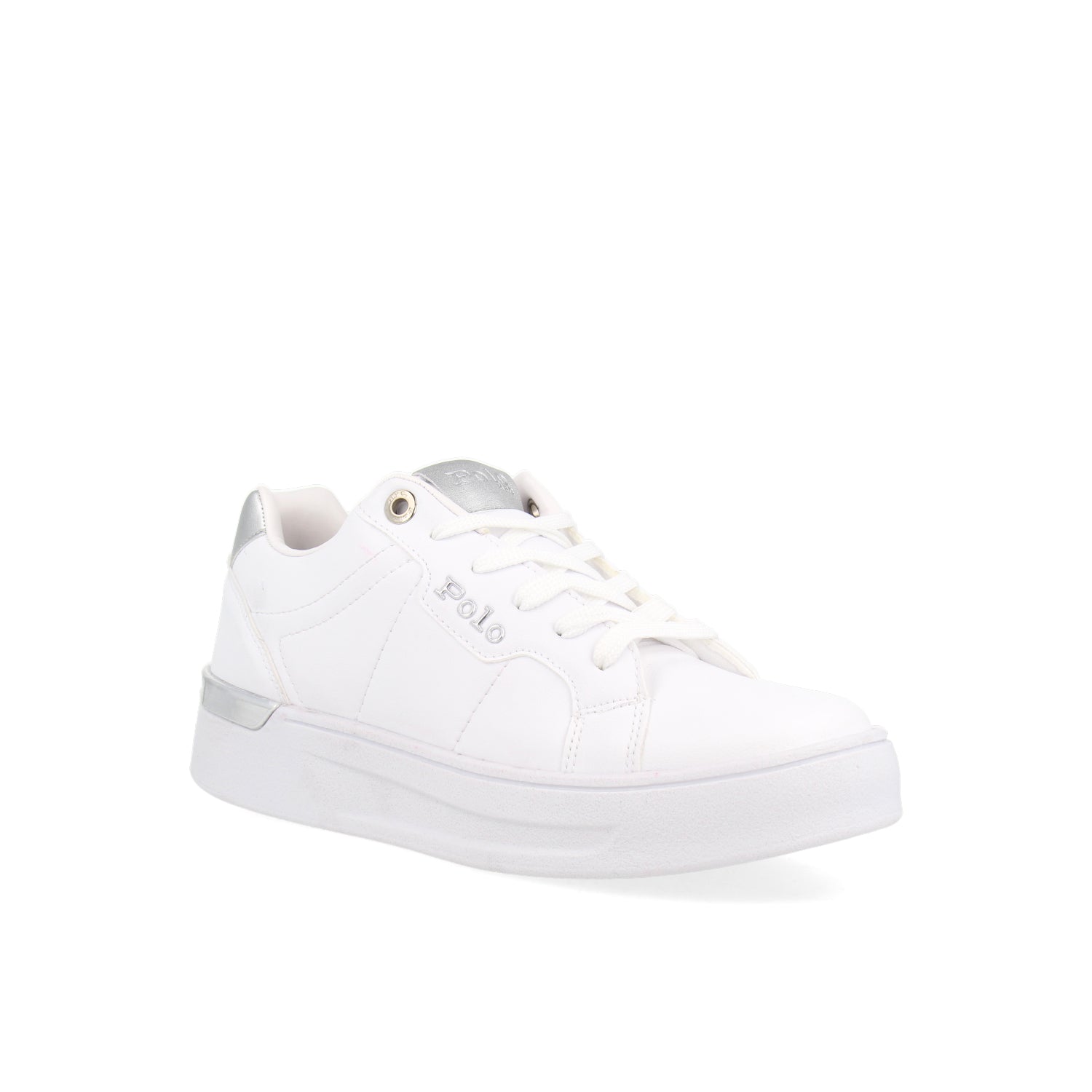 Tenis Urbano hpc Polo  color Blanco para Mujer
