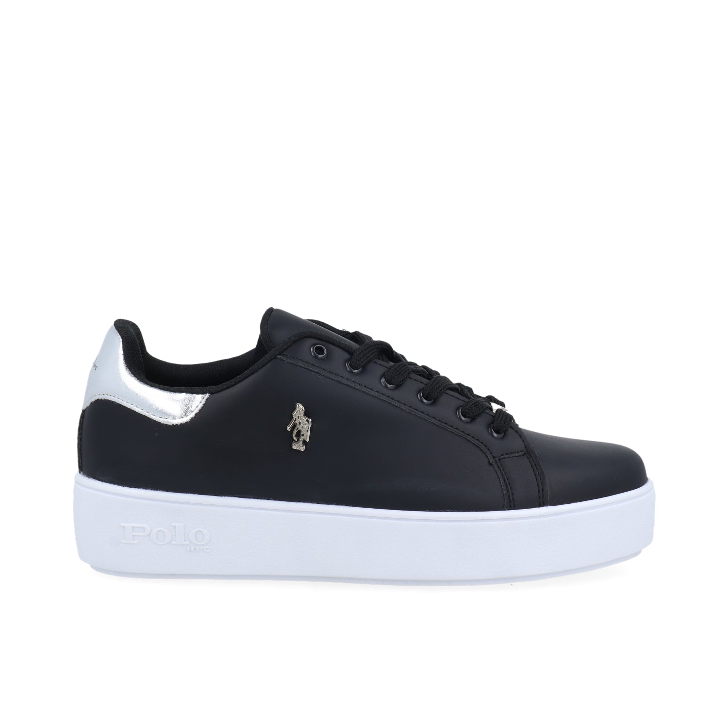 Tenis Urbano Hpc Polo color Negro para Mujer