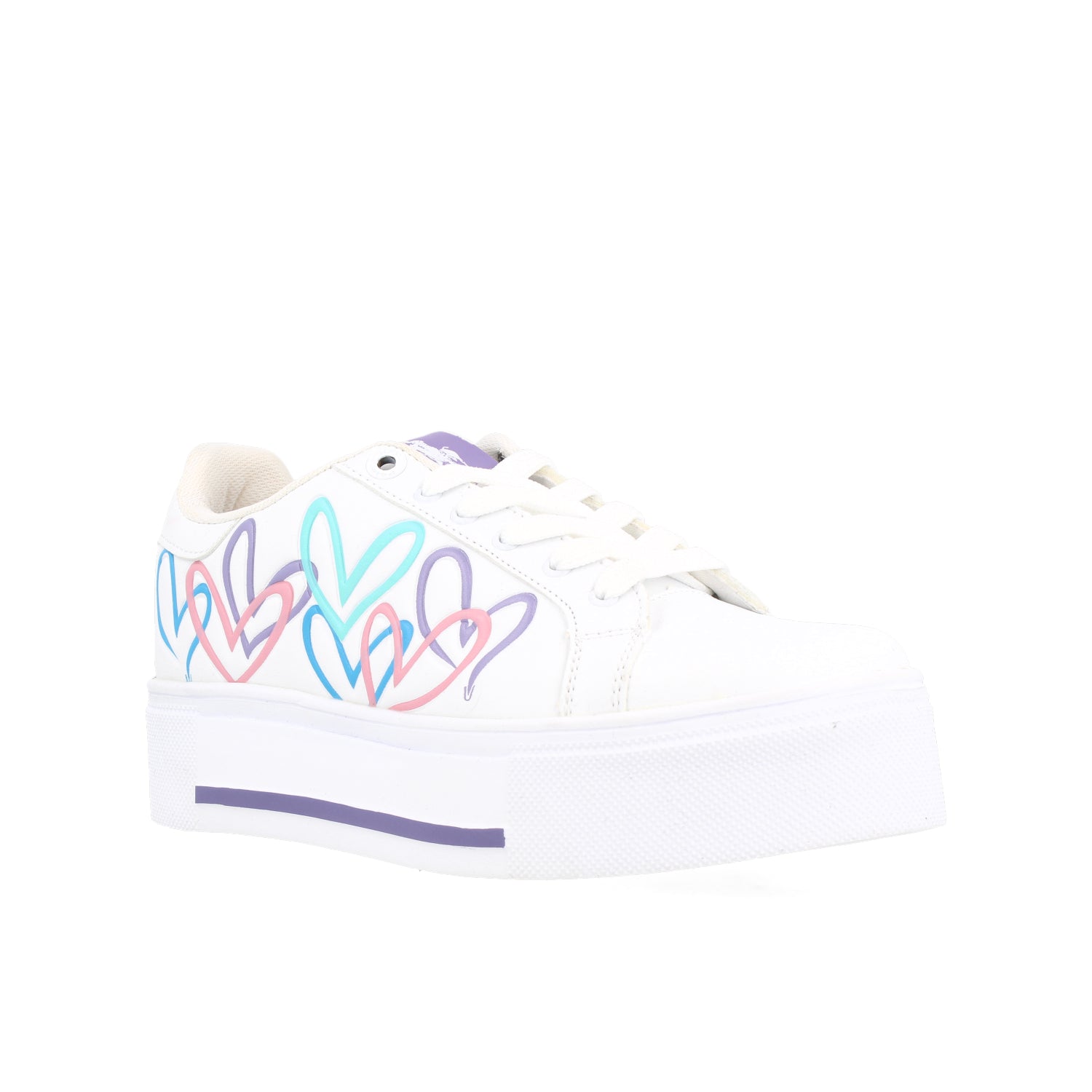 Tenis Urbano Hpc Polo color Blanco para Mujer