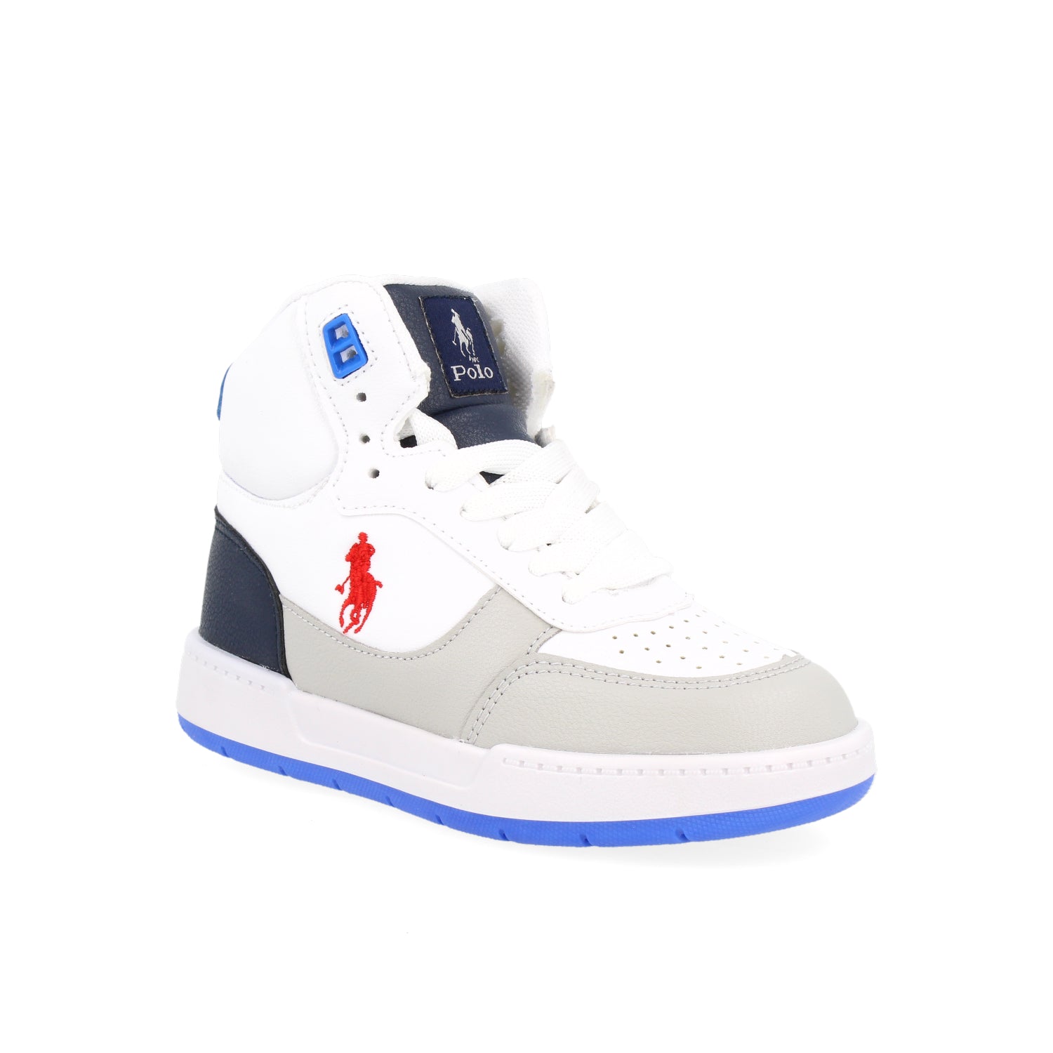 Tenis Urbano Hpc Polo color Blanco para Niño