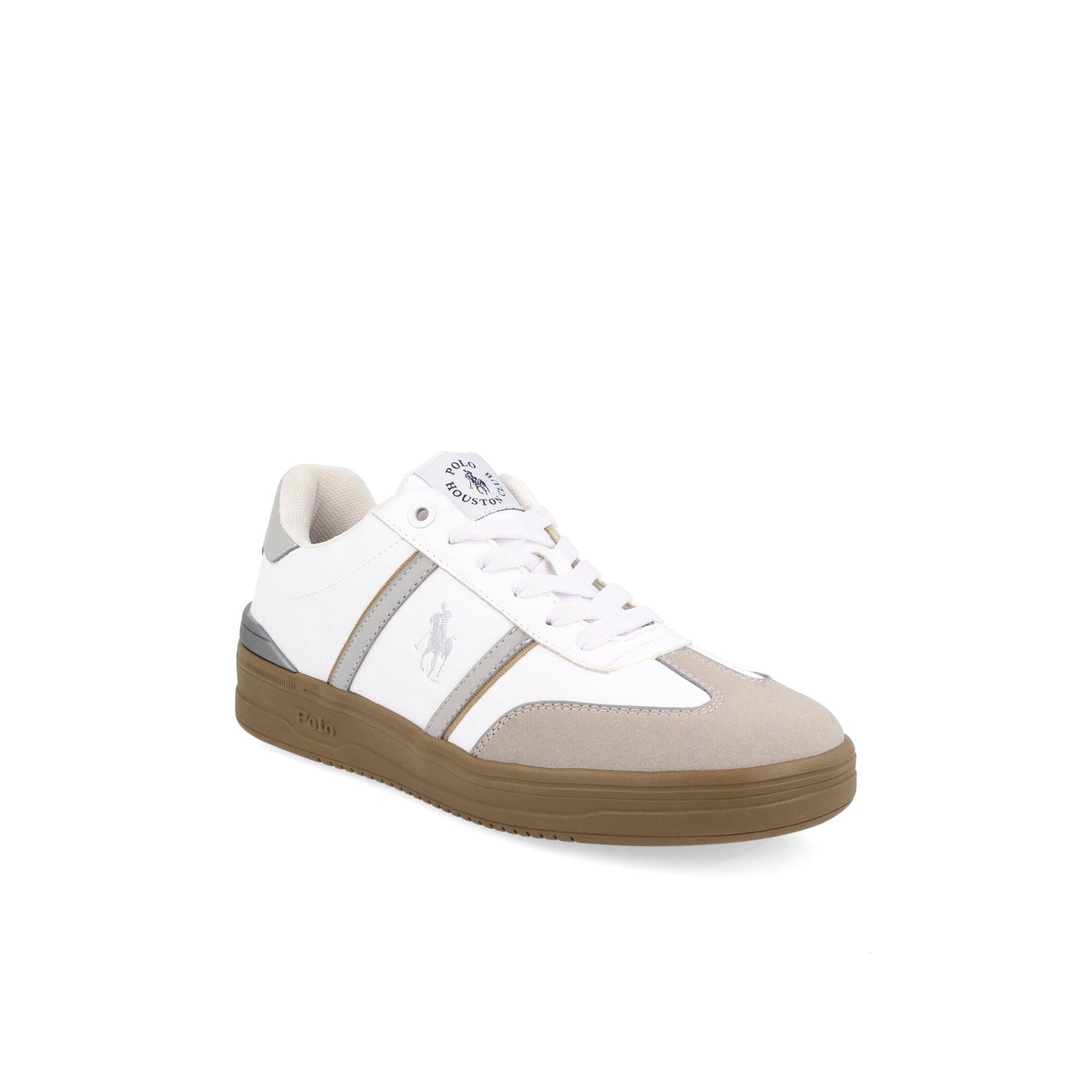 Tenis Urbano Hpc Polo color Blanco Con Gris  para Hombre