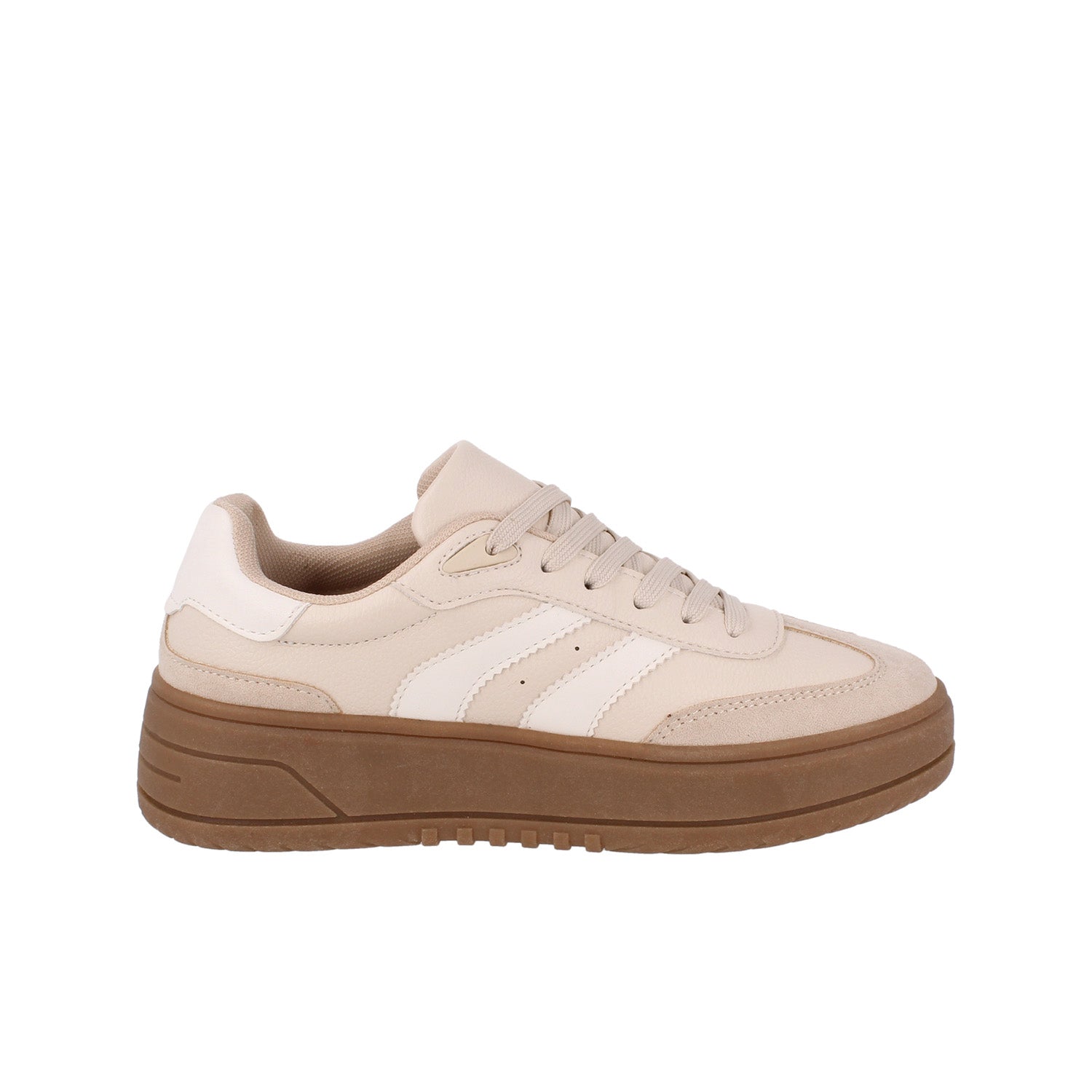 Tenis Urbano Vazza color Beige para Mujer