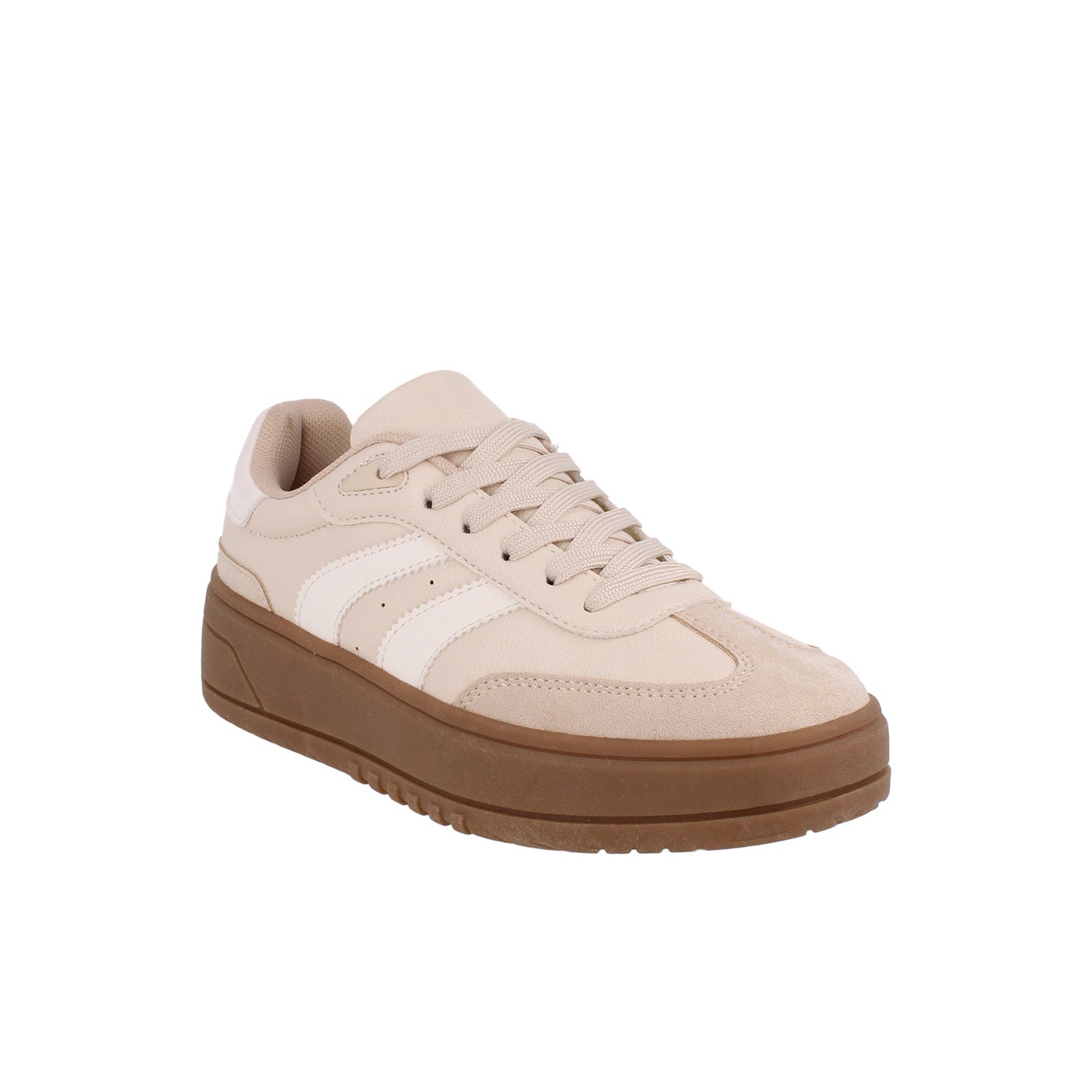 Tenis Urbano Vazza color Beige para Mujer