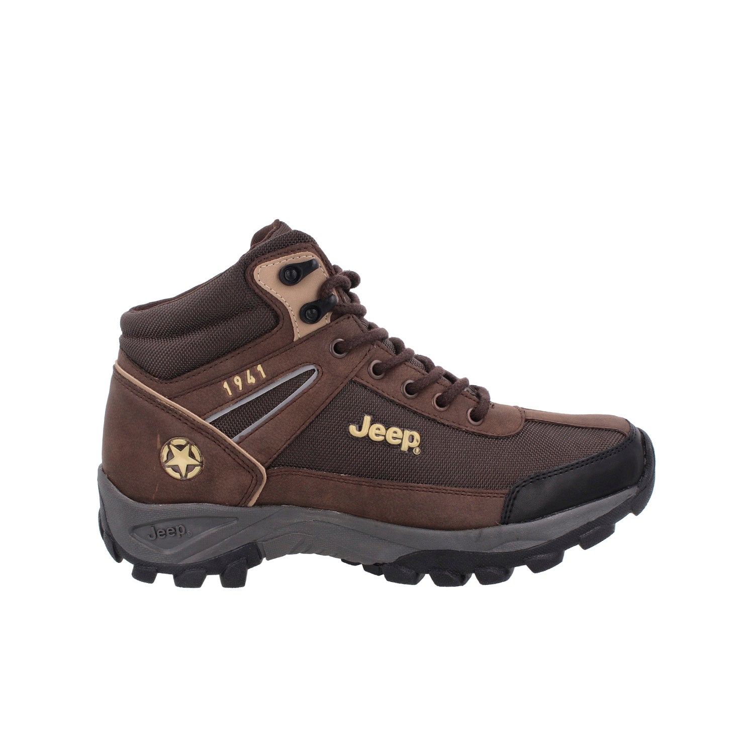 Botin Casual Jeep color Cafe para Hombre