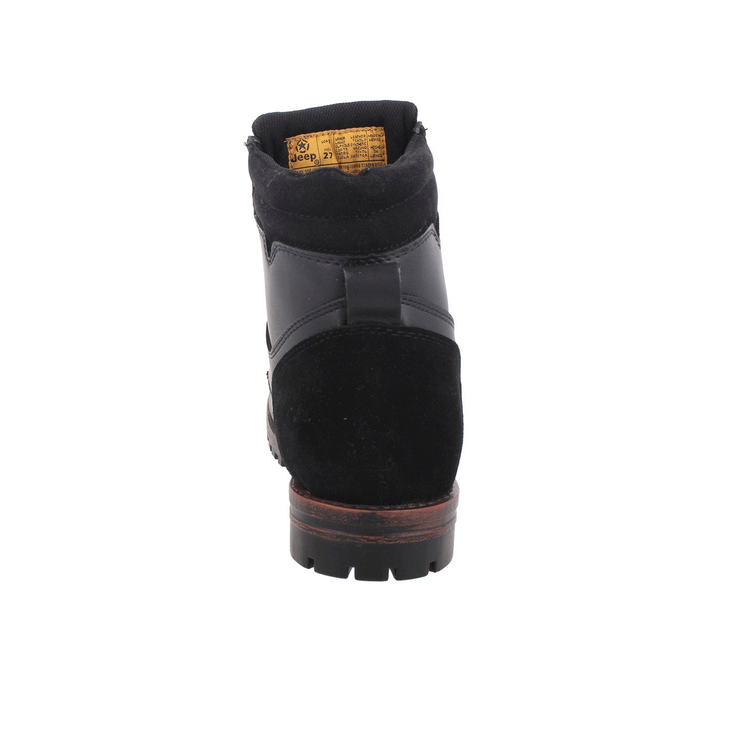 Botin Casual Jeep color Negro para Hombre
