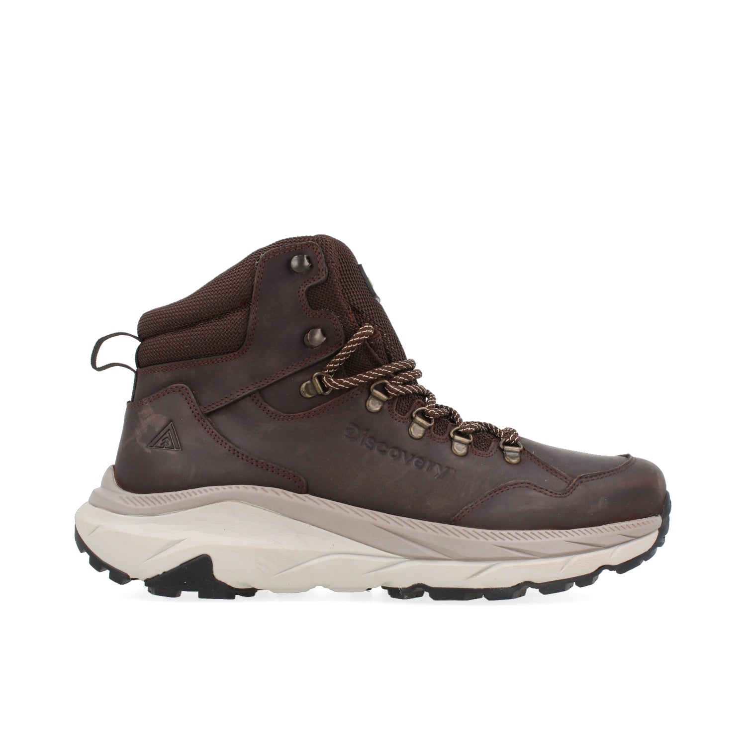 Botin Tipo Industrial Discovery color Chocolate para Hombre