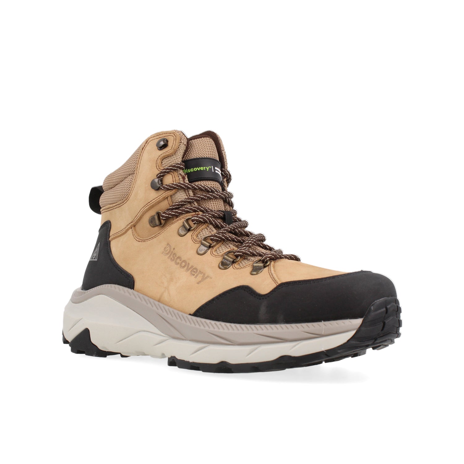 Botin Tipo Industrial Discovery color Tabaco para Hombre