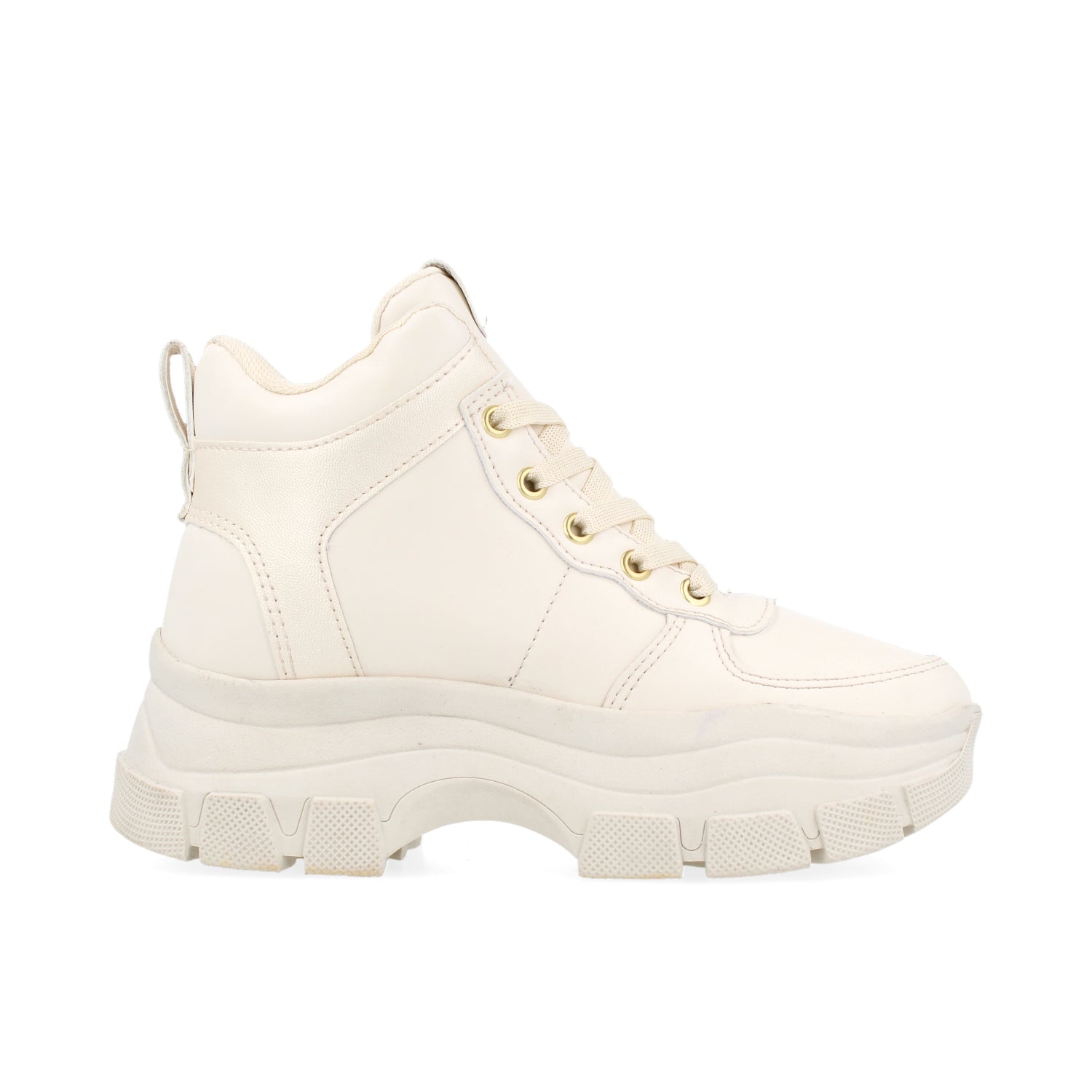 Botin Casual Vazza color Latte para Mujer