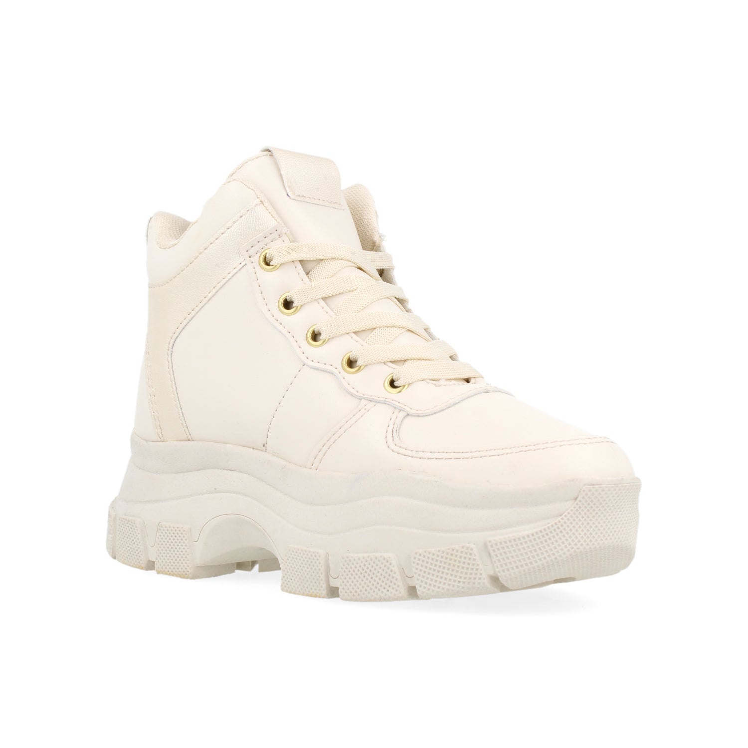 Botin Casual Vazza color Latte para Mujer