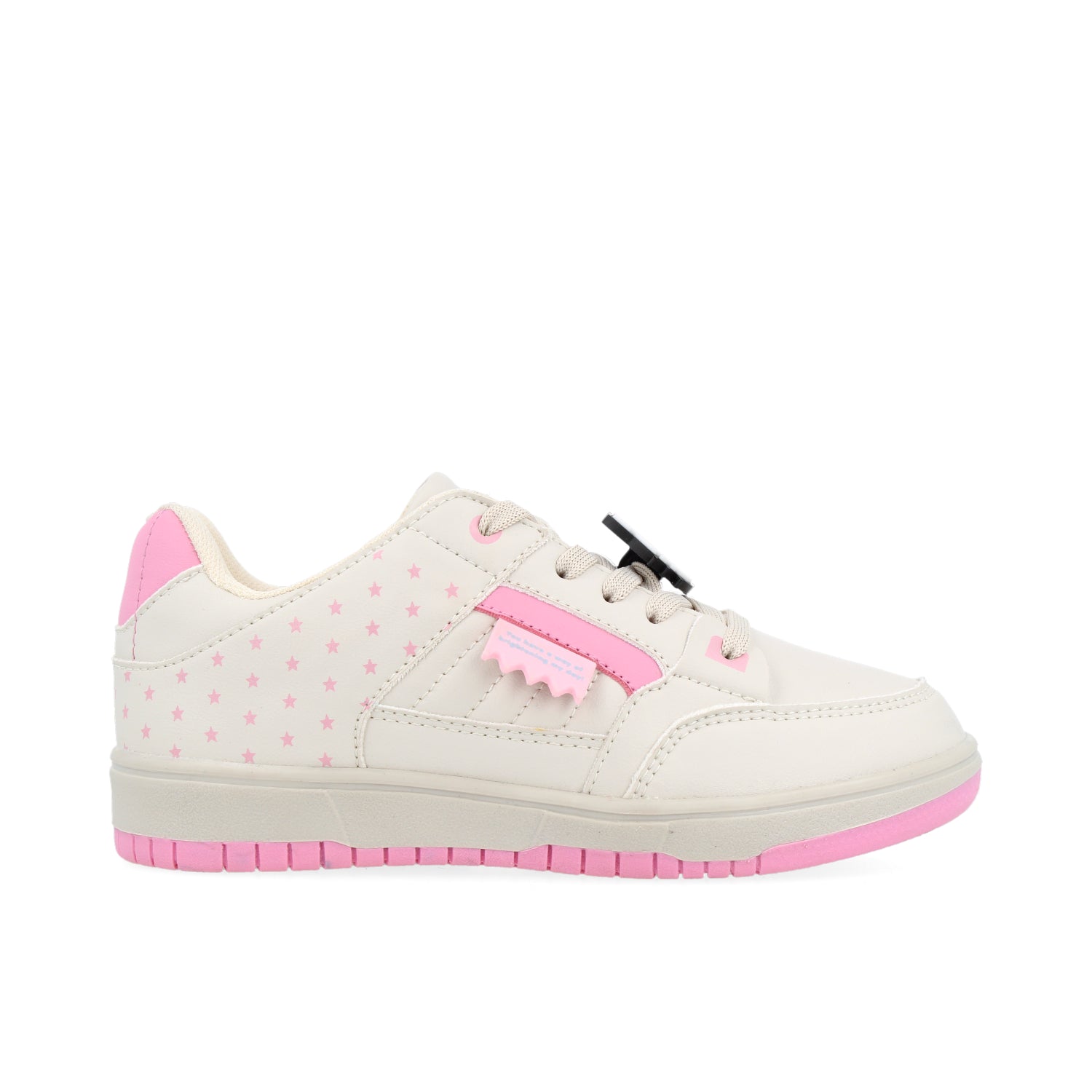 Tenis Urbano de Hello Kitty color Latte para Niña