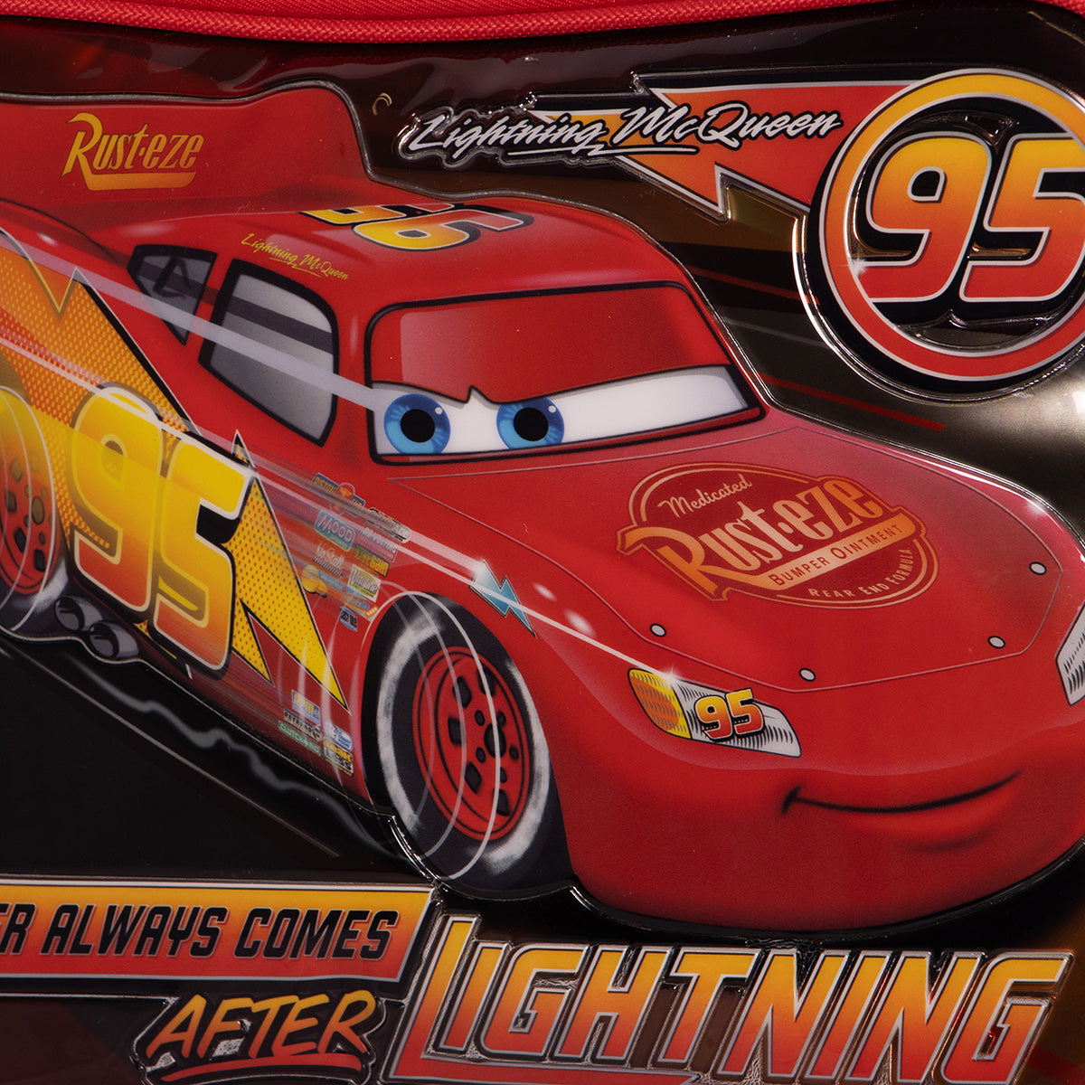 Lonchera de Rayo McQueen Ruz color Rojo para Niño