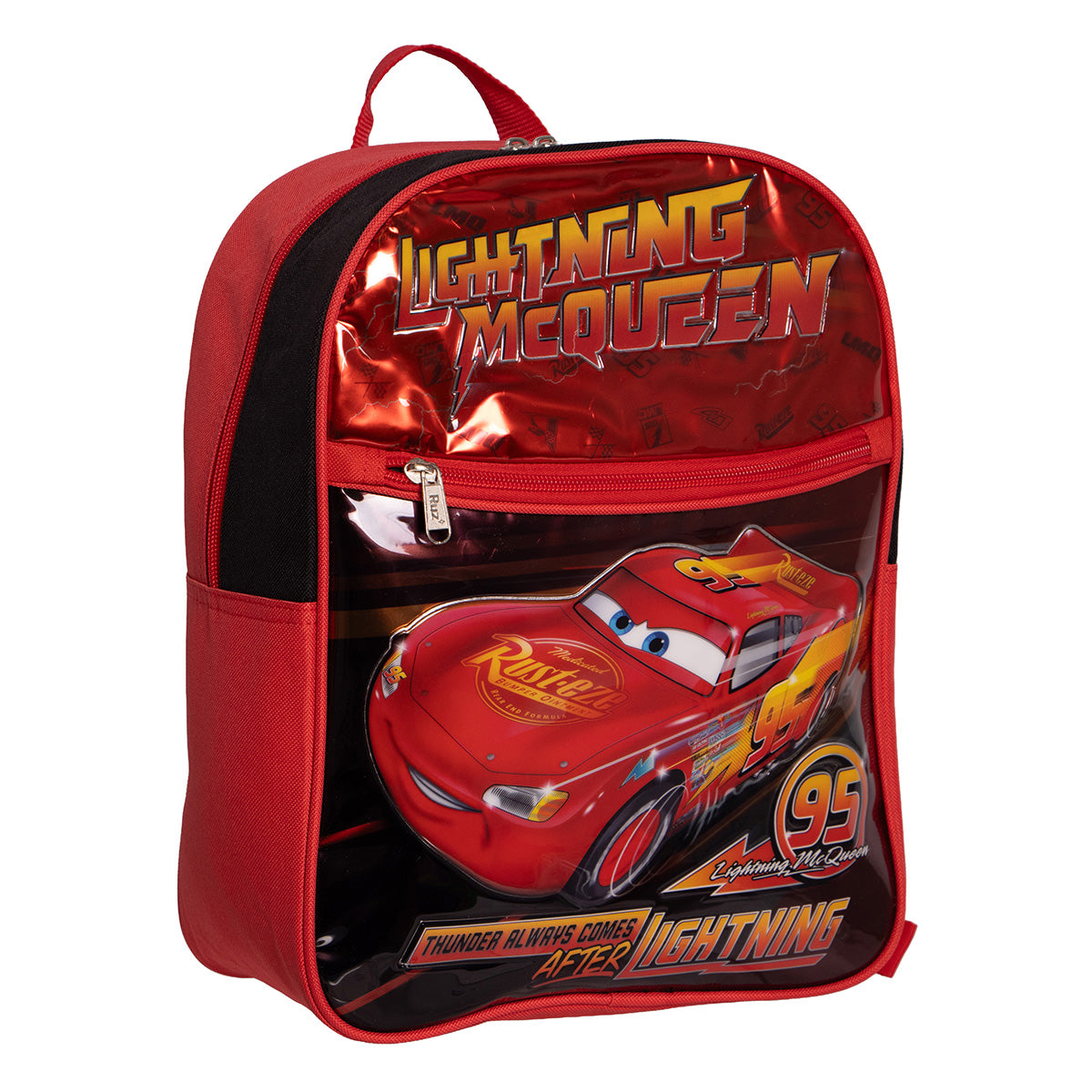 Mochila de  Rayo McQueen Ruz color Rojo para Niño