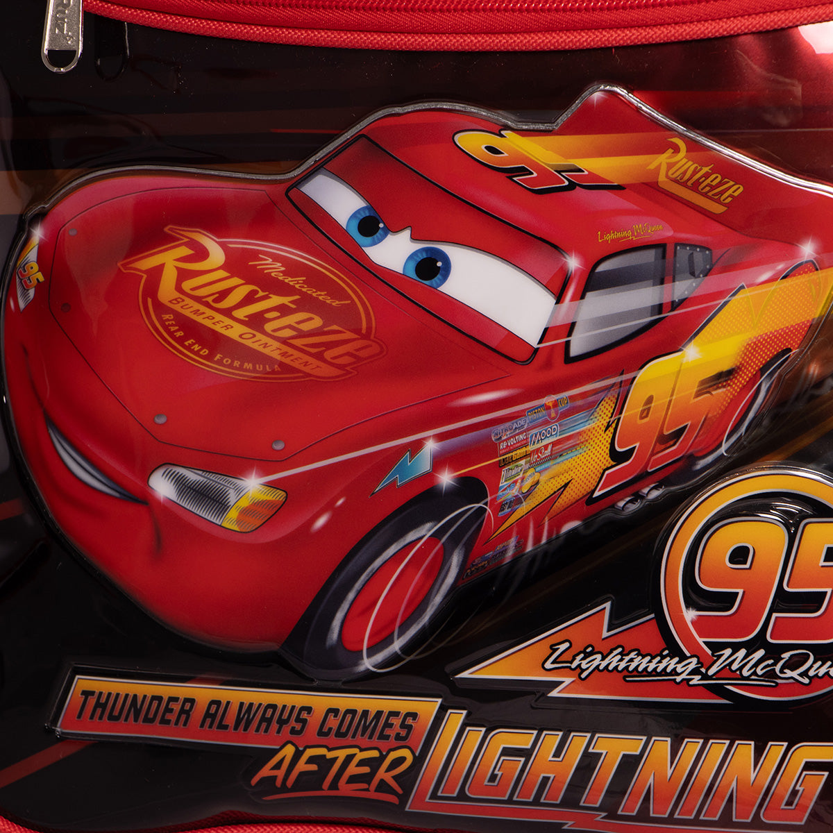 Mochila de  Rayo McQueen Ruz color Rojo para Niño