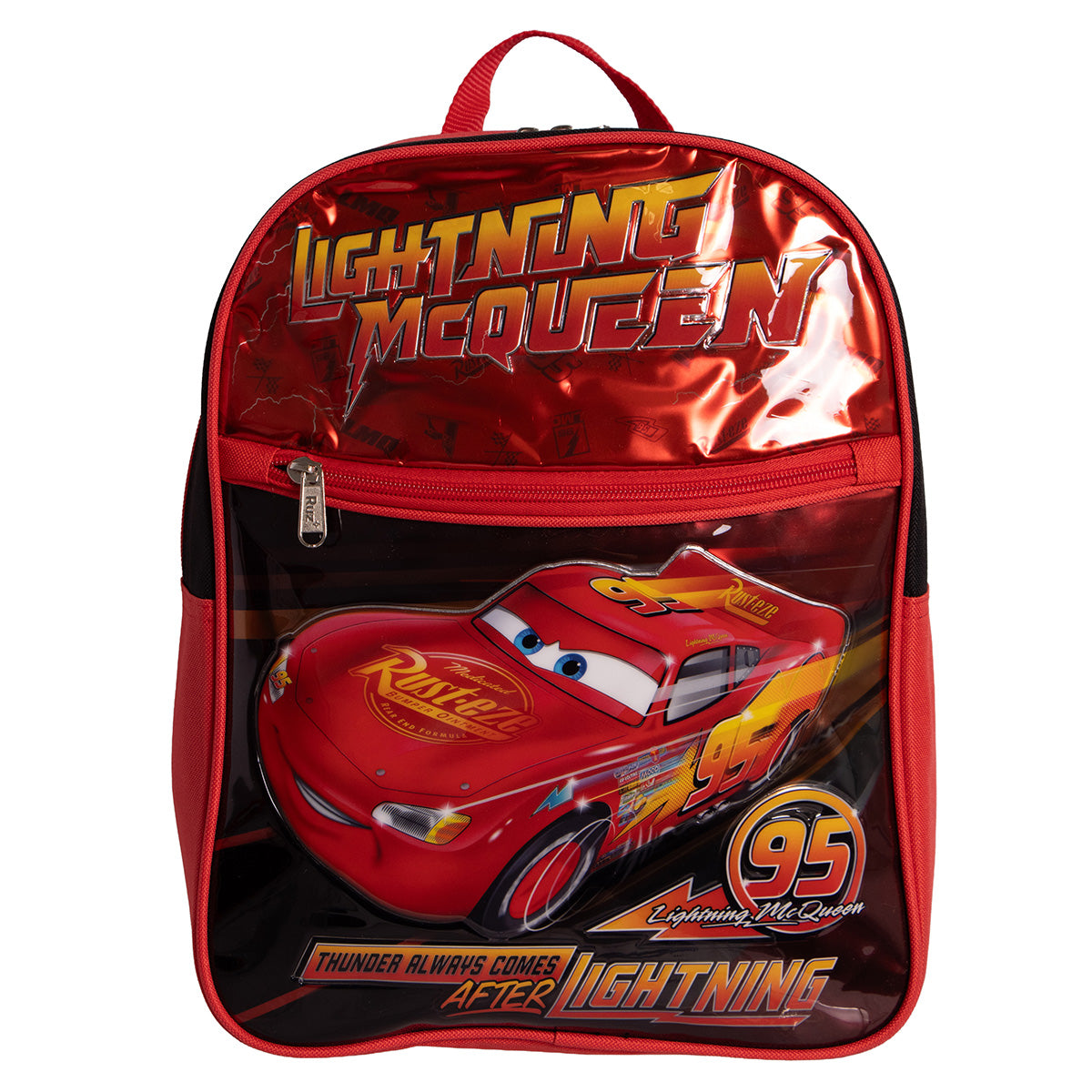 Mochila de  Rayo McQueen Ruz color Rojo para Niño