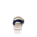 Sandalia Casual Vazza color azul Marino con decoración para Mujer