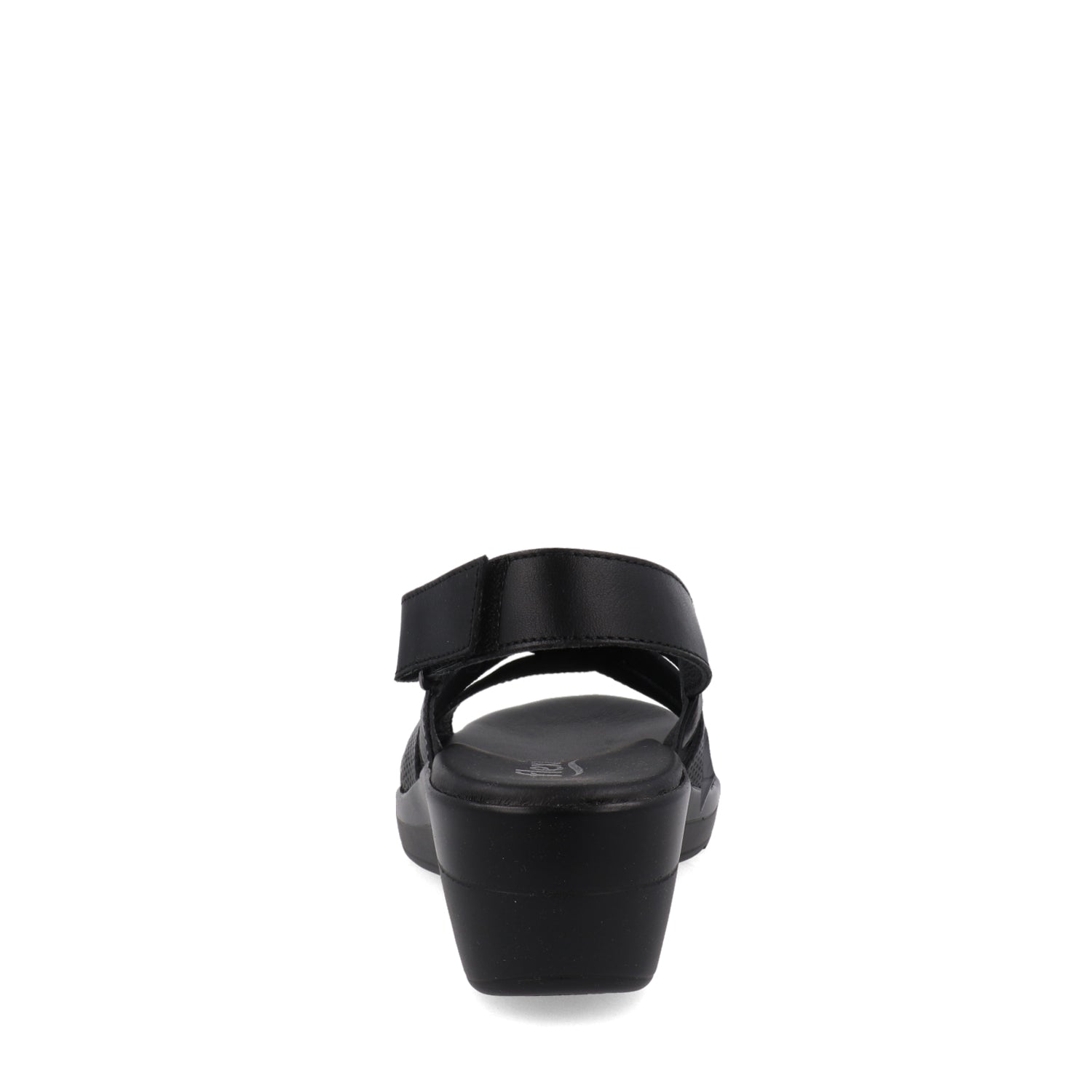 Sandalia confort Flexi color negro para mujer