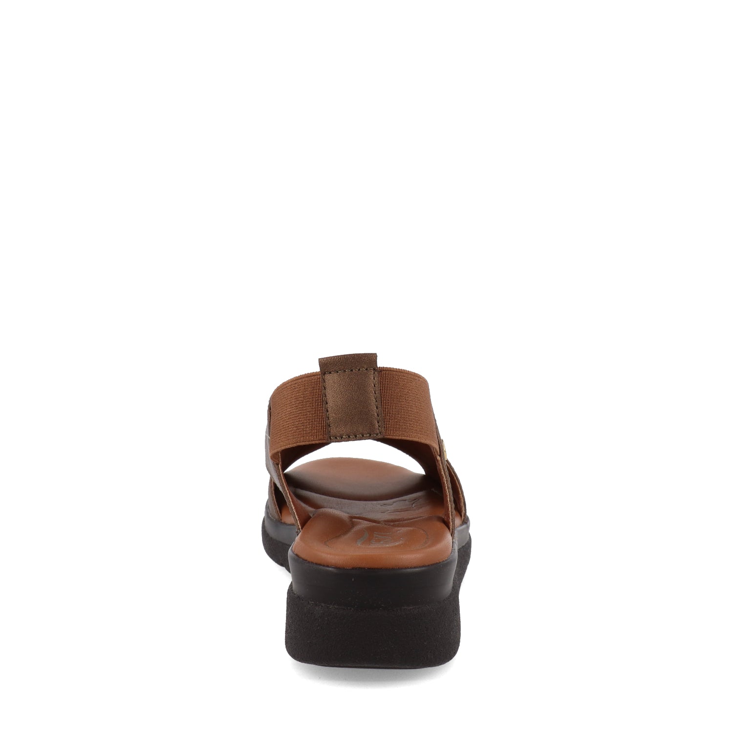 Sandalia confort Flexi color bronce para mujer