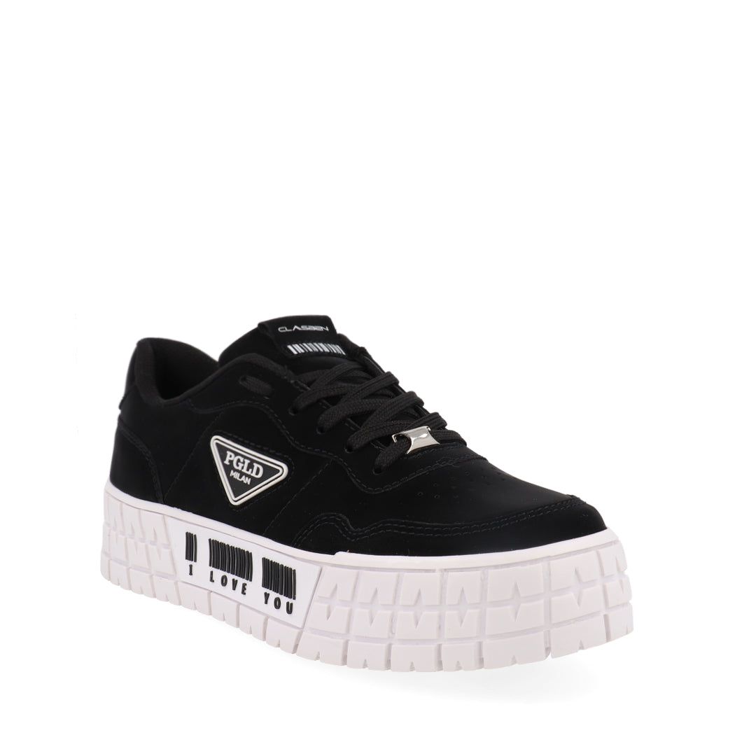 Tenis Urbano Vazza color Negro para Mujer