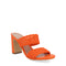 Sandalia de tacón Alto Vazza color Naranja para Mujer